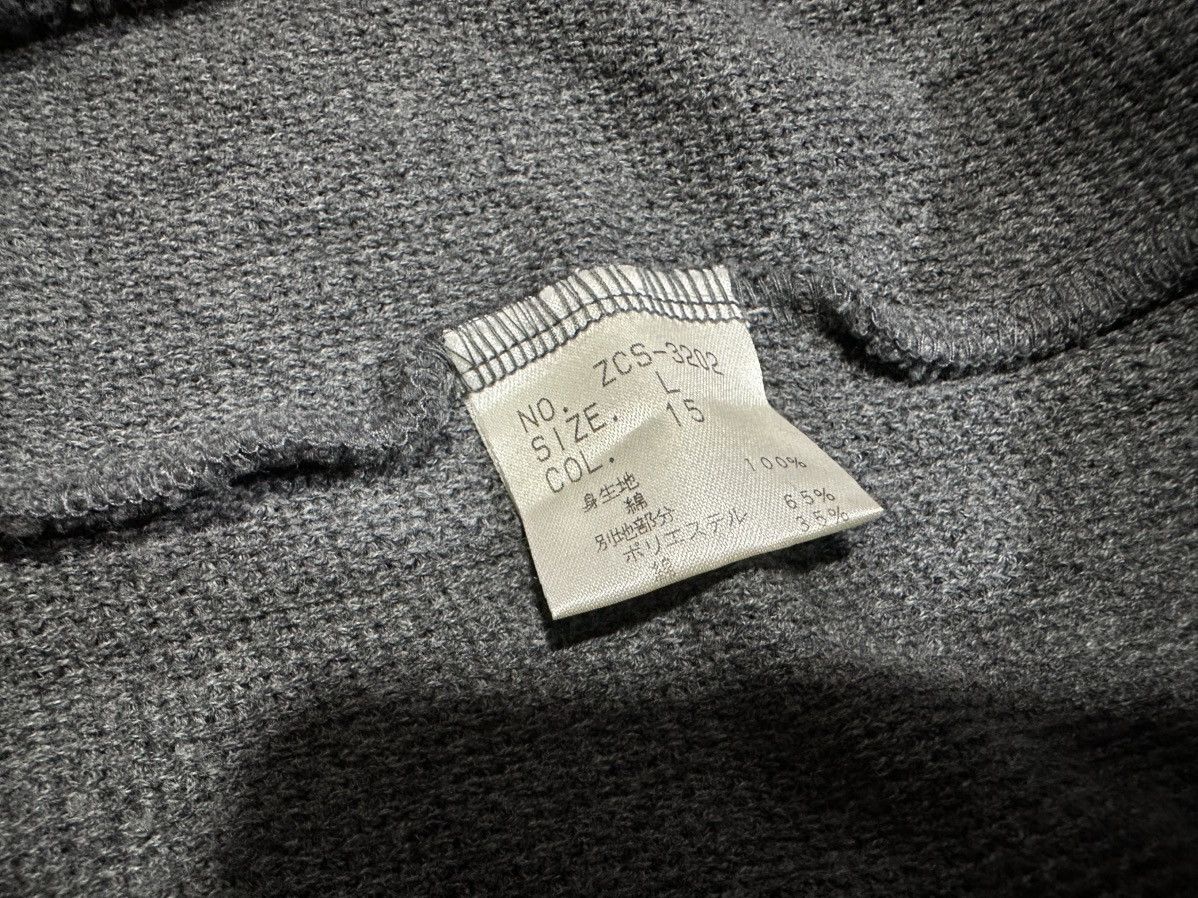 If Six Was Nine × Japanese Brand × Tornado Mart 🔥Y2K Archived Tornado Mart Cable Knit Snap Button Belt Shirt Size US L / EU 52-54 / 3 - 14 Thumbnail