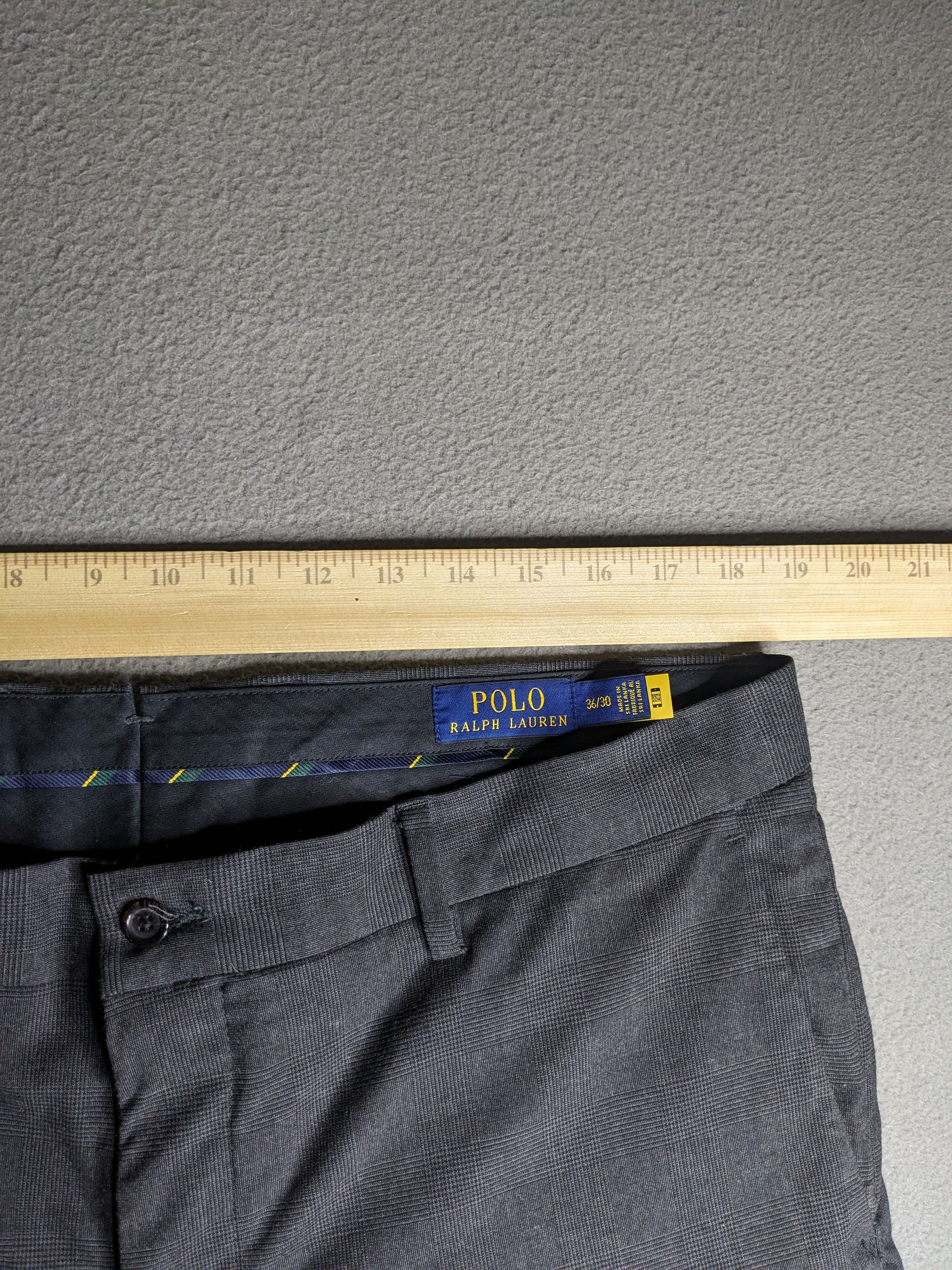 Polo Ralph Lauren Polo Ralph Lauren Stretch Straight Pants 38x30 Prince Wales Size US 38 / EU 54 - 12 Thumbnail