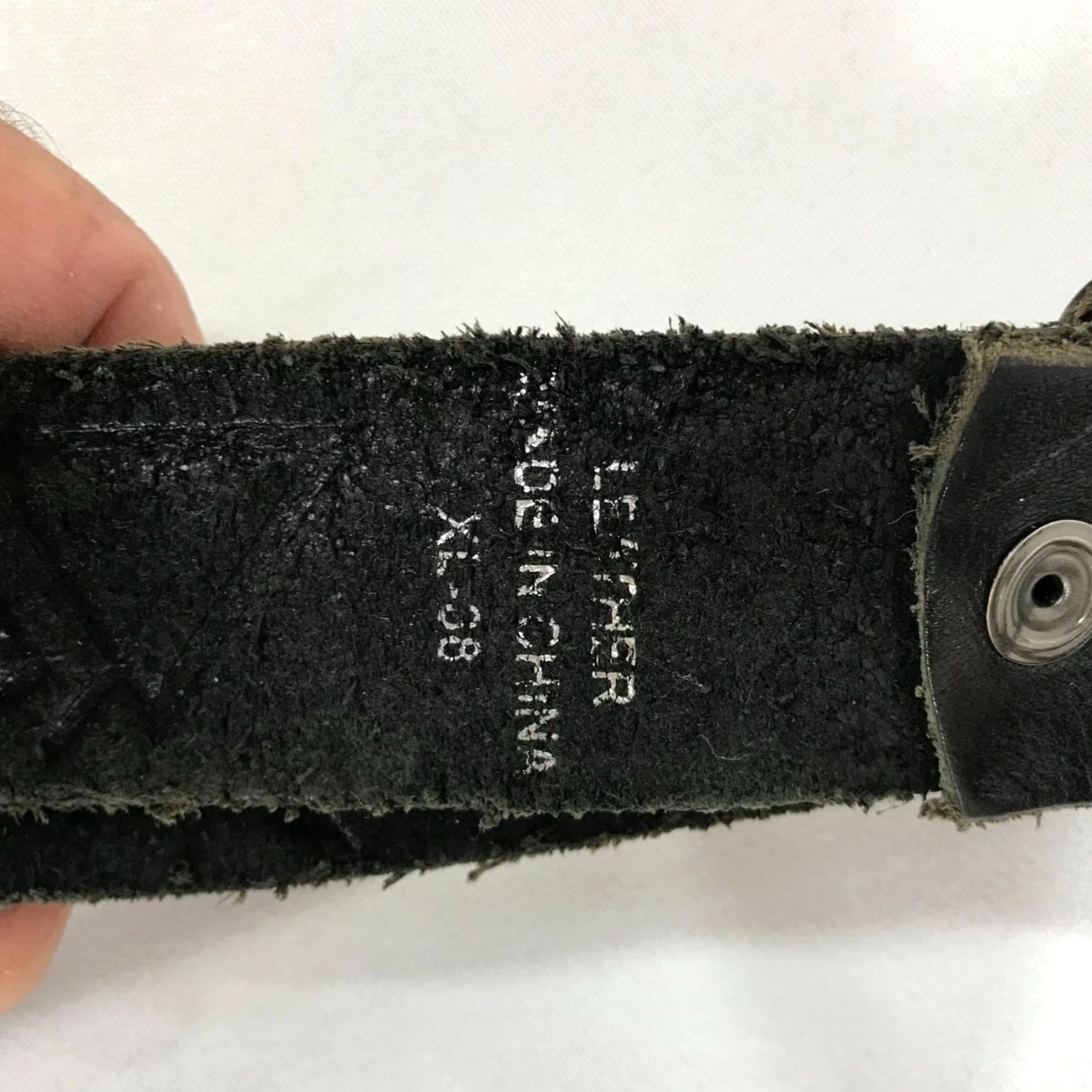 Quiksilver Quiksilver Black Leather Belt - XL - Y2K Style Pre-Owned Size ONE SIZE - 4 Thumbnail