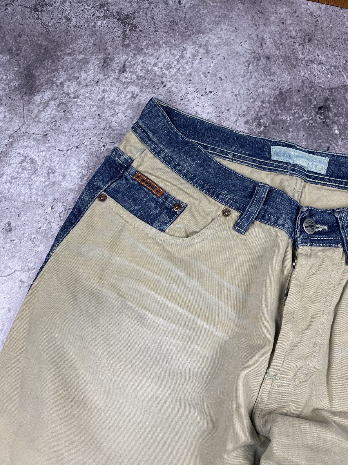 Designer × Japanese Brand Mongul “Two Face” Denim Corduroy Kapital Style Flare Jeans Size US 31 - 3 Thumbnail