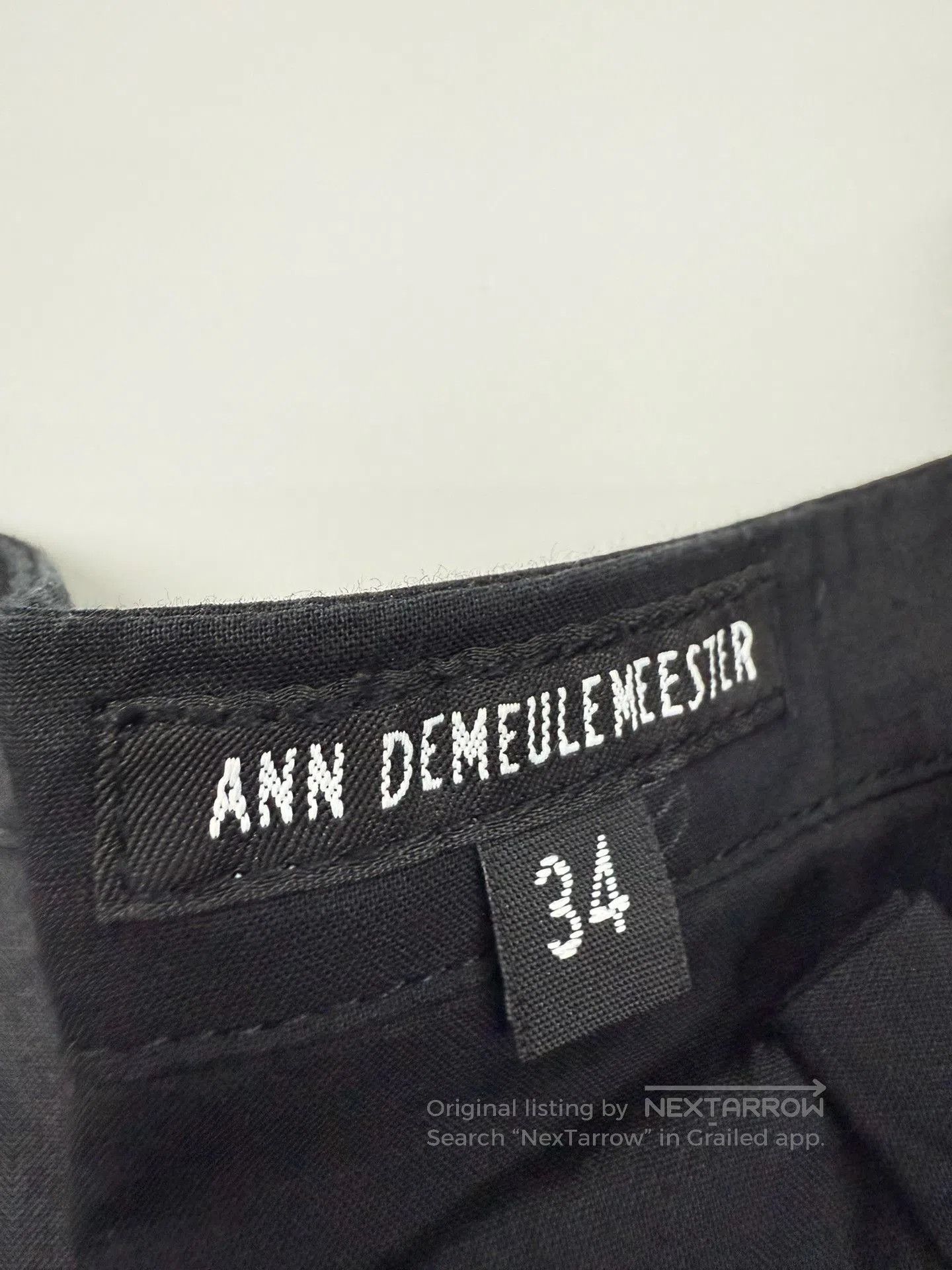 Ann Demeulemeester Ann Demeulemeester Black Pleated Shirt Dress. Size XXS / US 00 / IT 34 - 7 Thumbnail