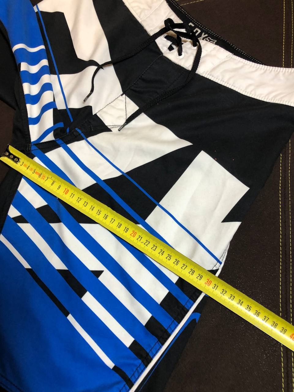 Fox Racing Fox Racing Board Shorts Adult Blue Unlined Swim Surf Logo Size US 30 / EU 46 - 8 Thumbnail