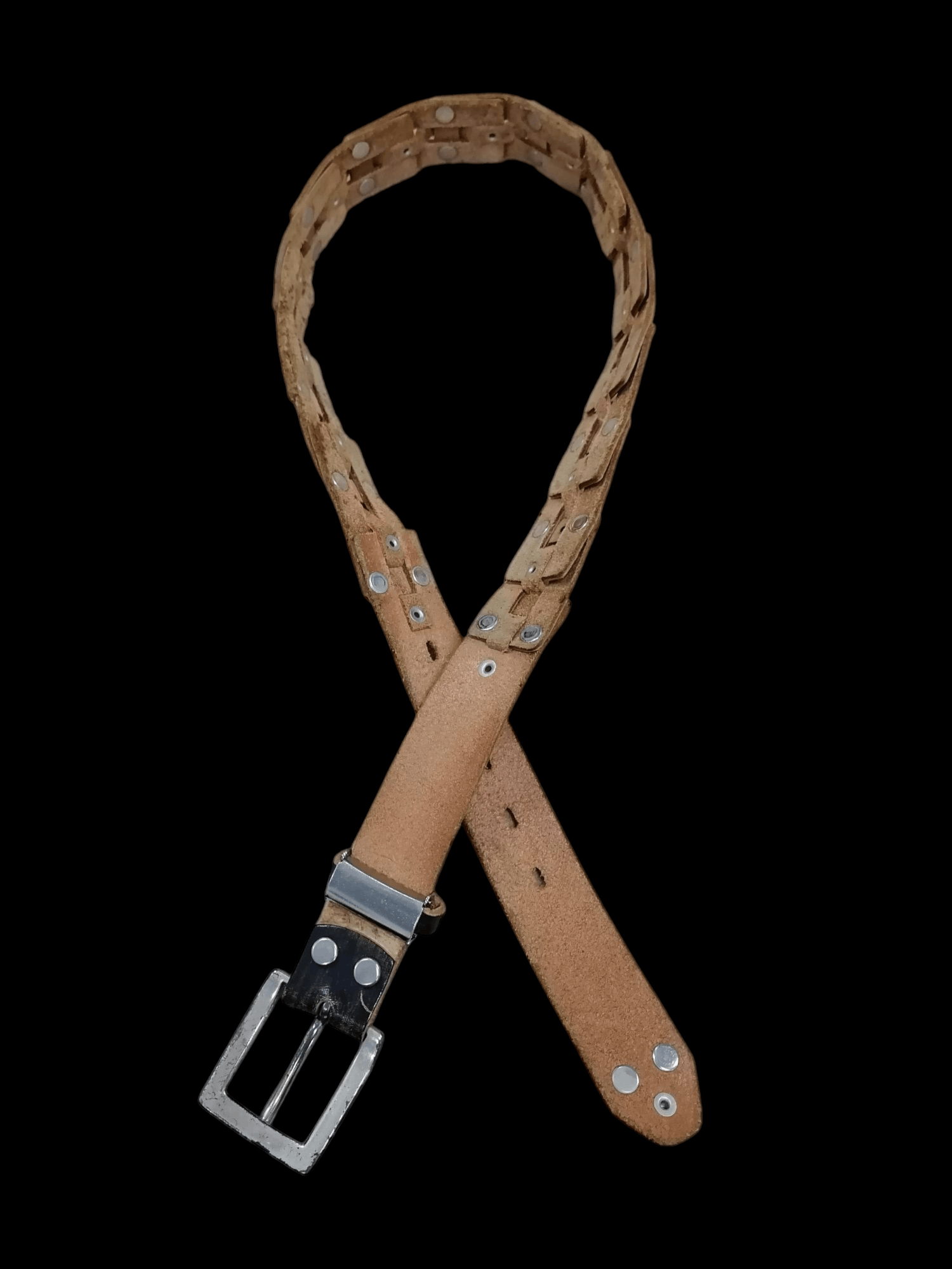14th Addiction × Hysteric Glamour × If Six Was Nine Japan Leather Craft Studded Leather Belts Size ONE SIZE - 6 Thumbnail
