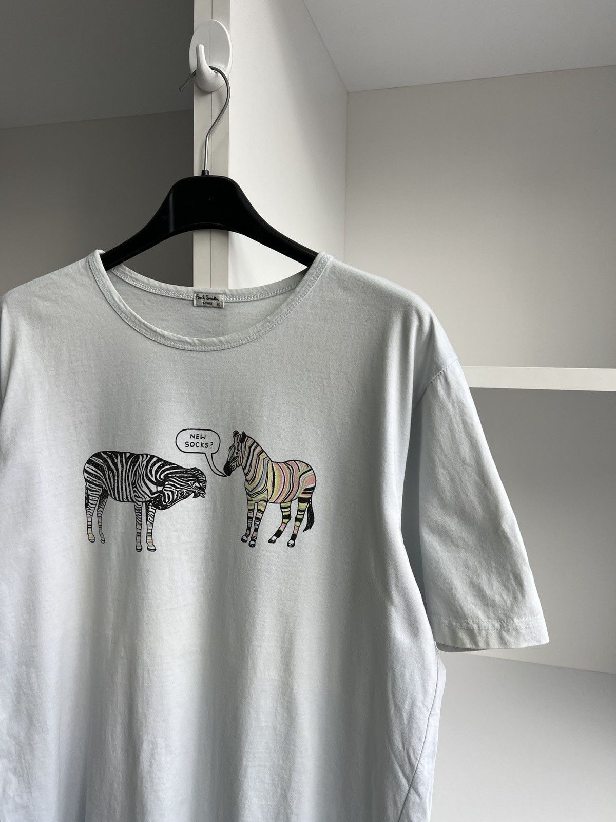 Paul Smith × Vintage Vintage Paul Smith Tee Size US XXL / EU 58 / 5 - 6 Thumbnail