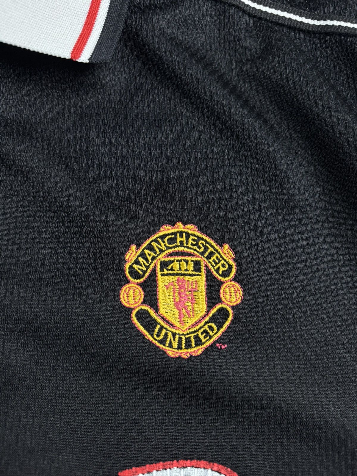 Umbro Manchester United MU 1998 Soccer Football Shirt Jersey Polo Size US XL / EU 56 / 4 - 9 Thumbnail