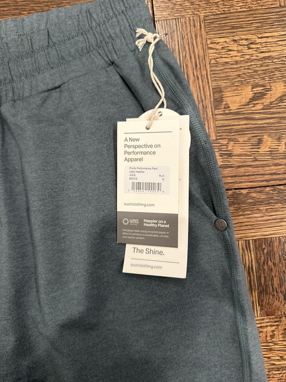 Vuori Vuori Performance Pant Size Small - Lake Heather color Size US 30 / EU 46 - 2 Thumbnail