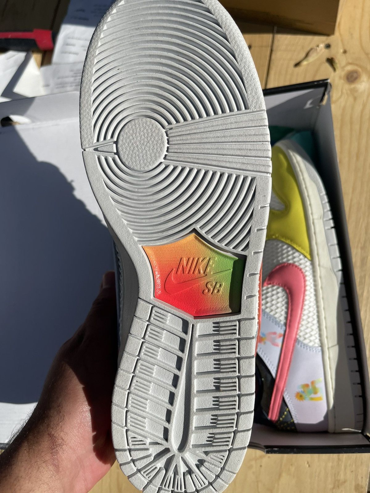 Nike Nike Dunk low “Be True” Xavier Schipani Size US 12 / EU 45 - 3 Thumbnail