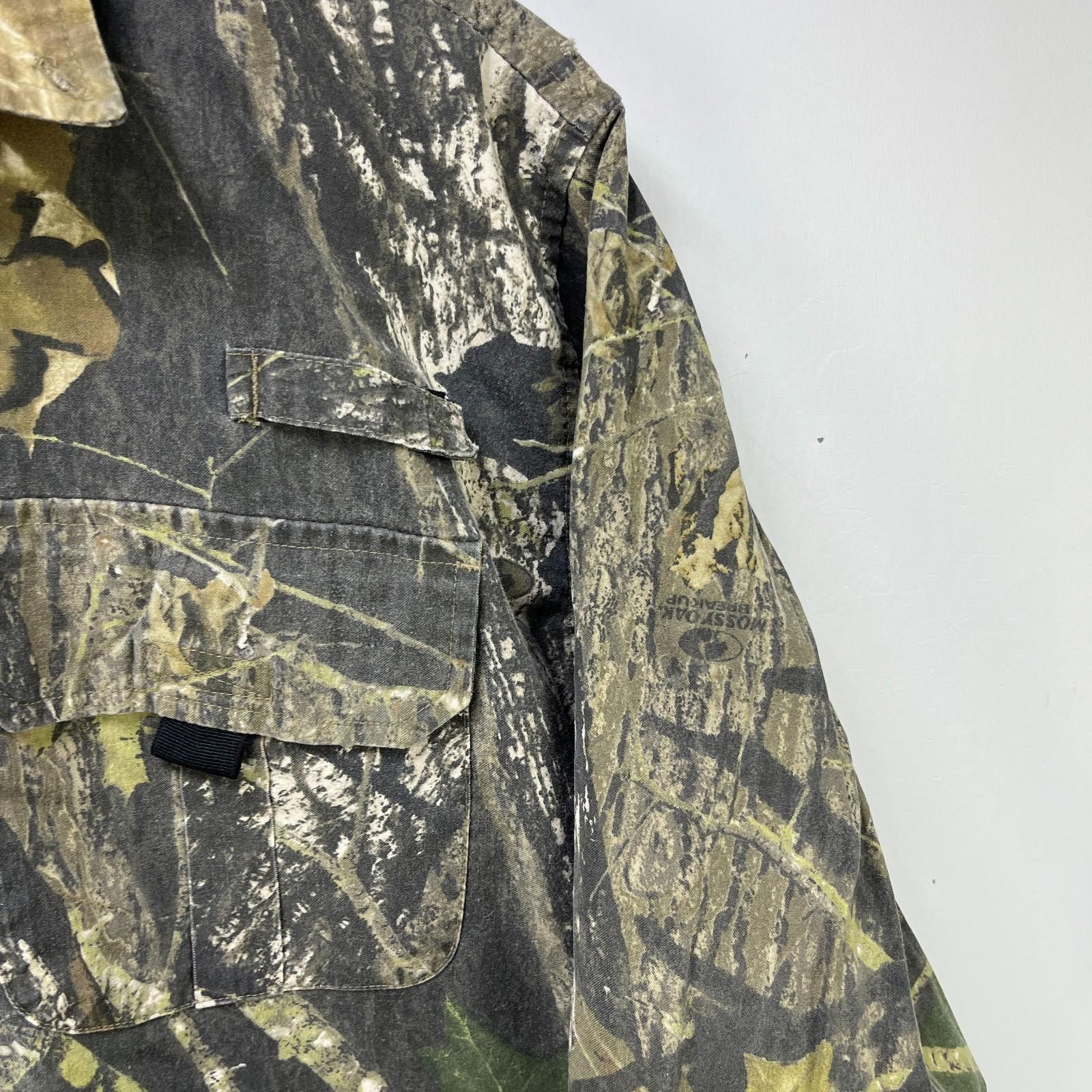 Realtree Vintage Real Tree Camo Button Up Long Sleeve Shirt Medium Size ONE SIZE - 3 Thumbnail