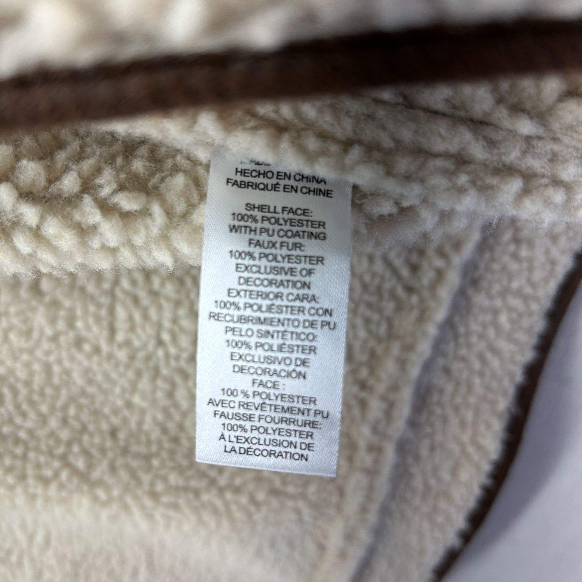 Rainforest Rainforest Sand Nubuck Faux Shearling Hipster Jacket Men's M Size US M / EU 48-50 / 2 - 8 Thumbnail