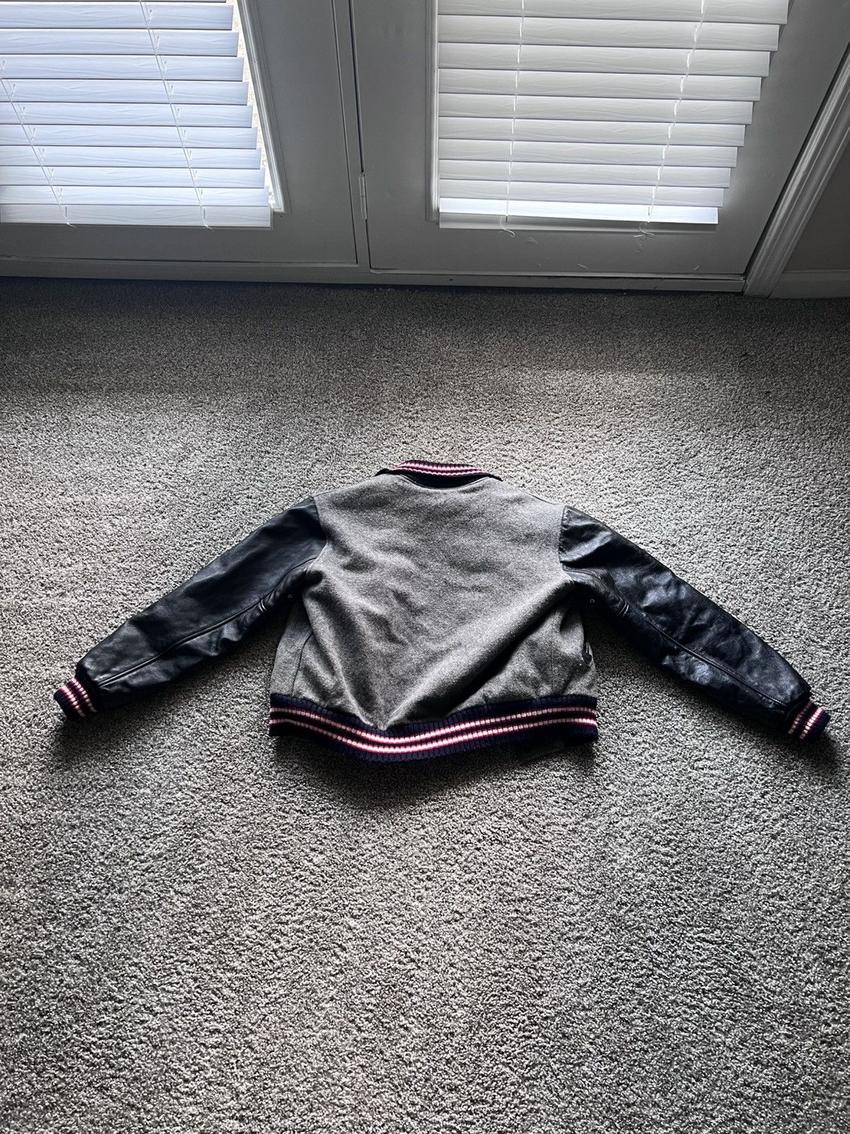 Rag & Bone Rag & Bone Virgin wool striped varsity jacket Size US M / EU 48-50 / 2 - 3 Thumbnail