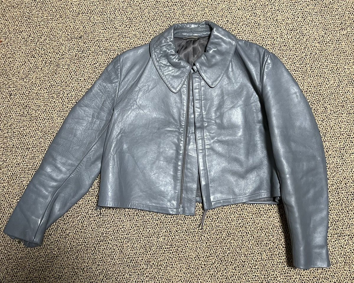 Military Real Used German BM Federal Navy Submarine Leather