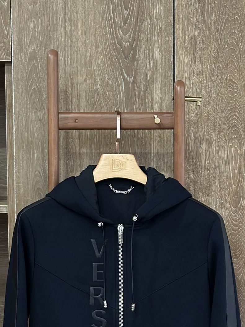 Versace Versace Black casual hoodie jacket Size US XS / EU 42 / 0 - 5 Thumbnail