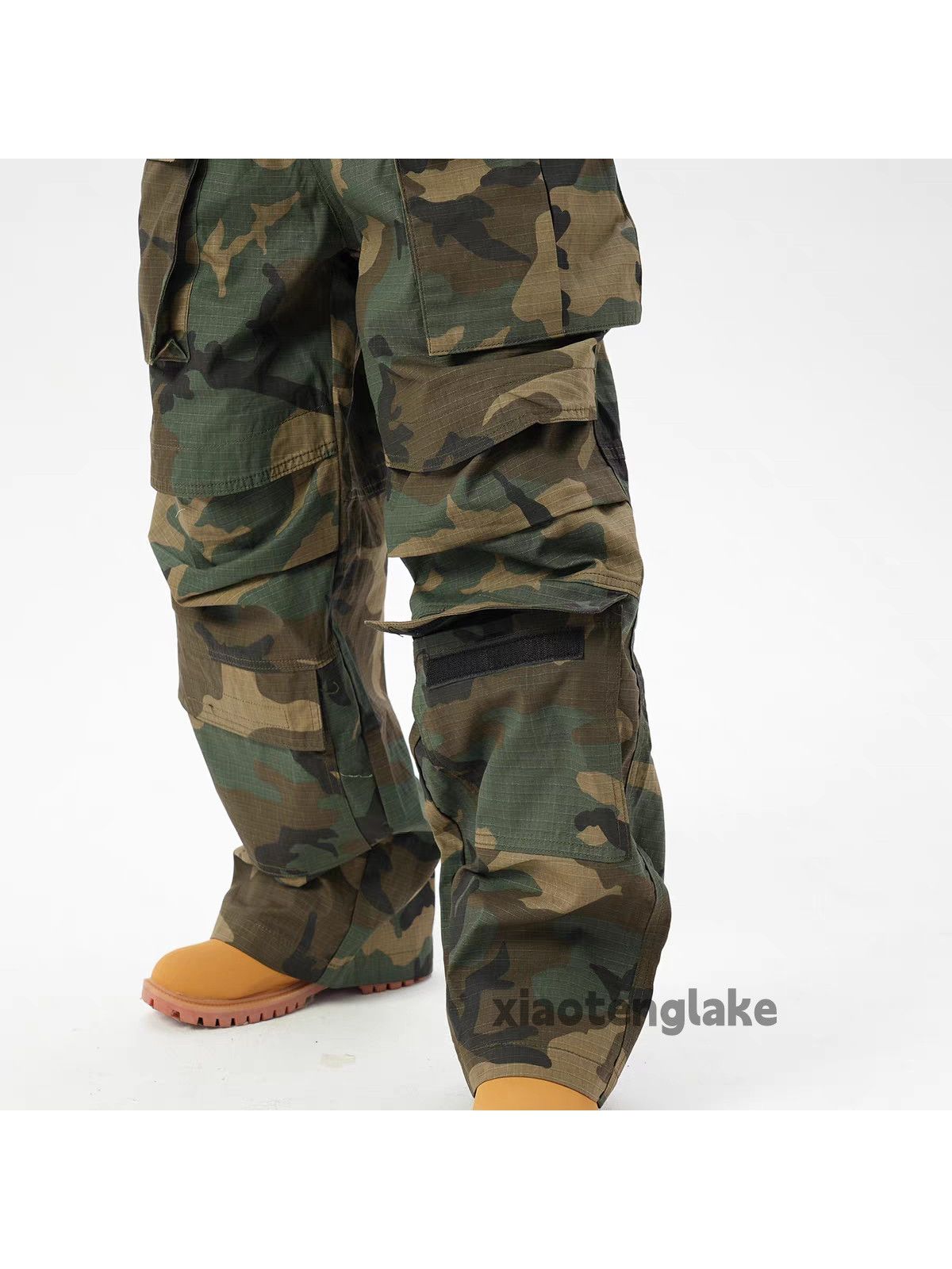 Vintage zx supreme kith style skate hiphop military camo cargo pants Size US 30 / EU 46 - 9 Thumbnail