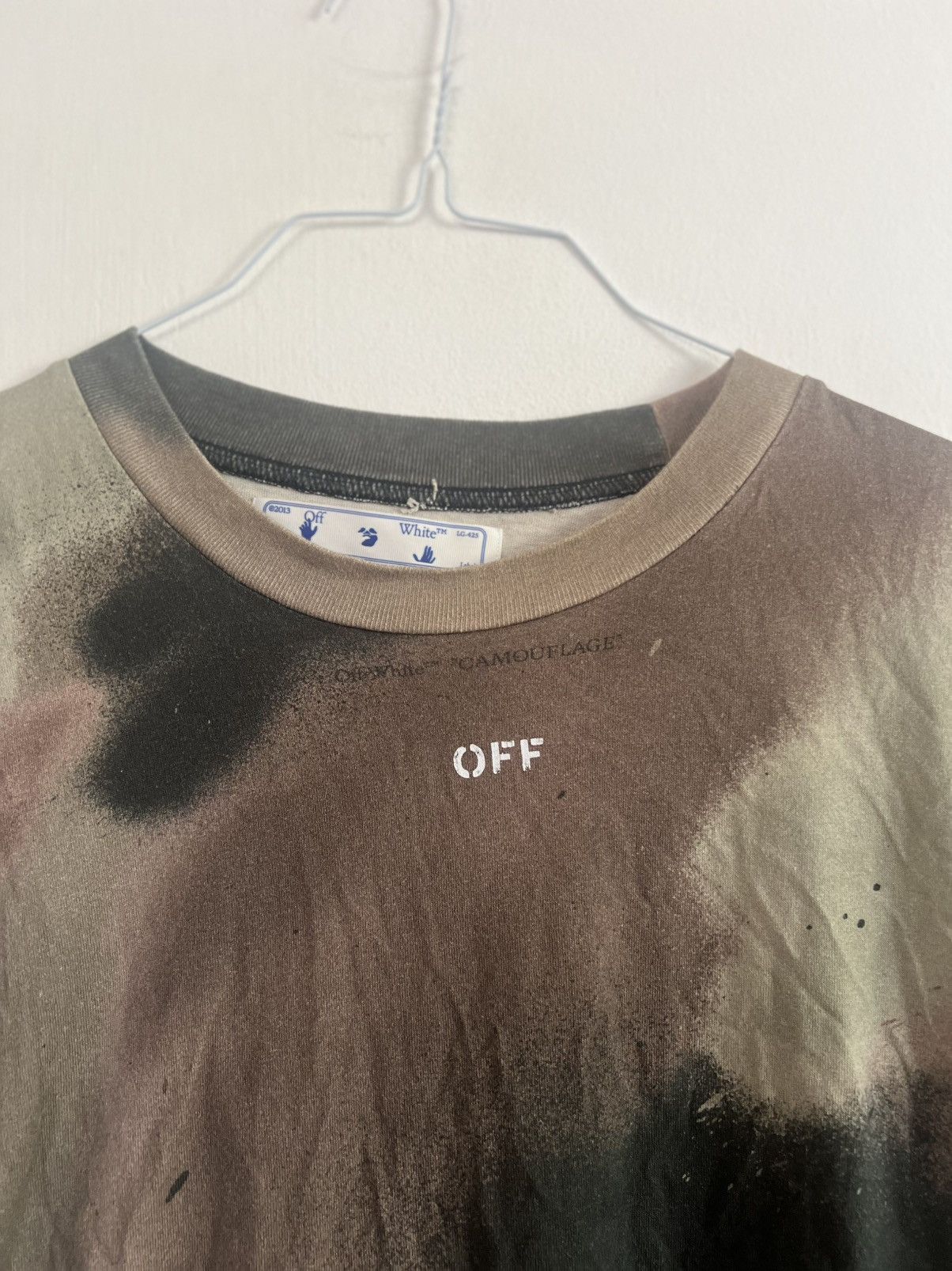 Off-White Off white camouflage TEE Size US XL / EU 56 / 4 - 4 Thumbnail