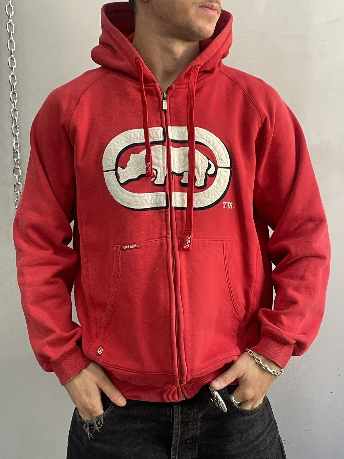 Ecko Unltd. Retro big logo Ecko Unltd. Y2K hoodie Size US M / EU 48-50 / 2 - 2 Thumbnail