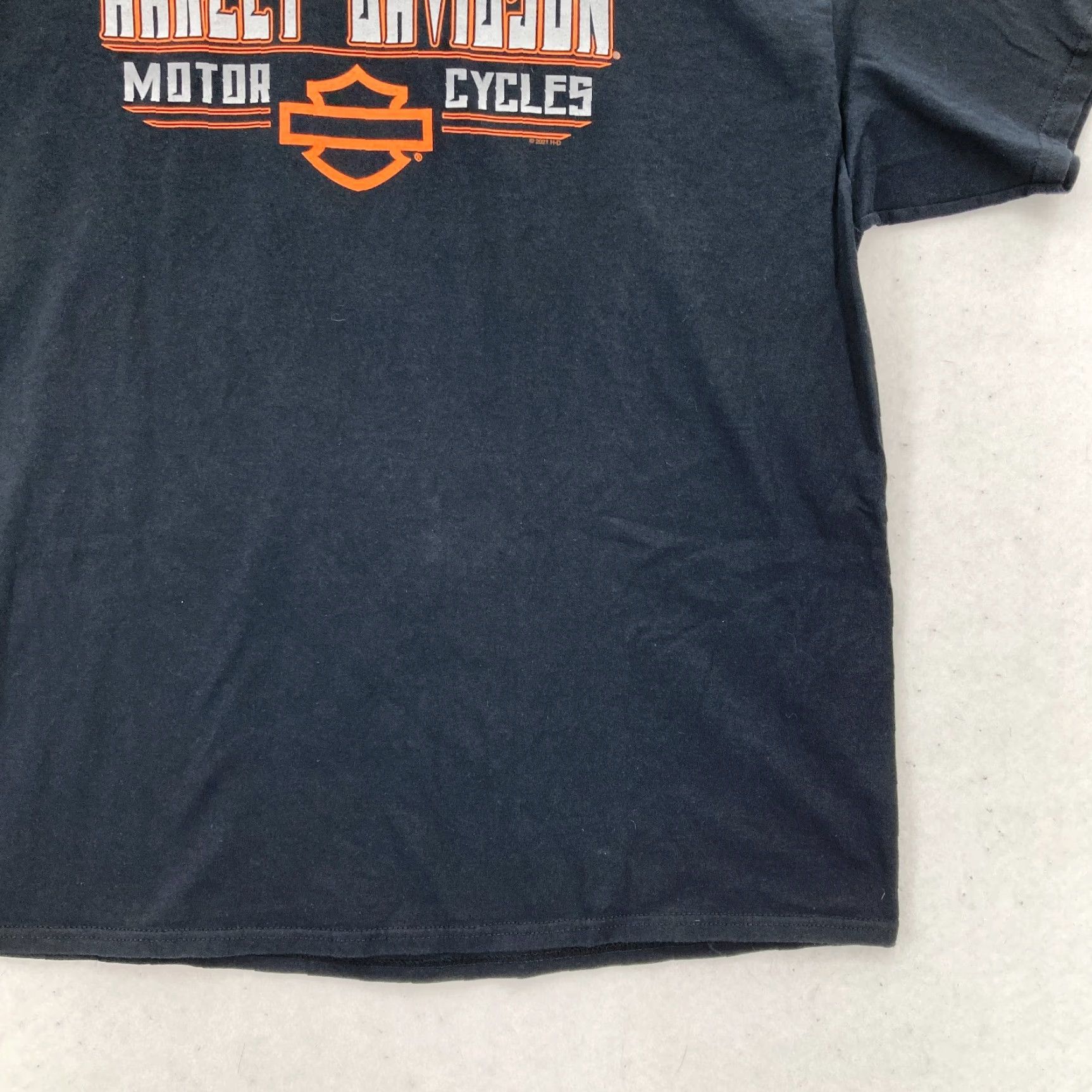 Harley Davidson Harley-Davidson T Shirt Mens 2XL Black Graphic Print Crew Neck Short Sleeve Motorcycle Biker Rockstar Size US XXL / EU 58 / 5 - 4 Thumbnail