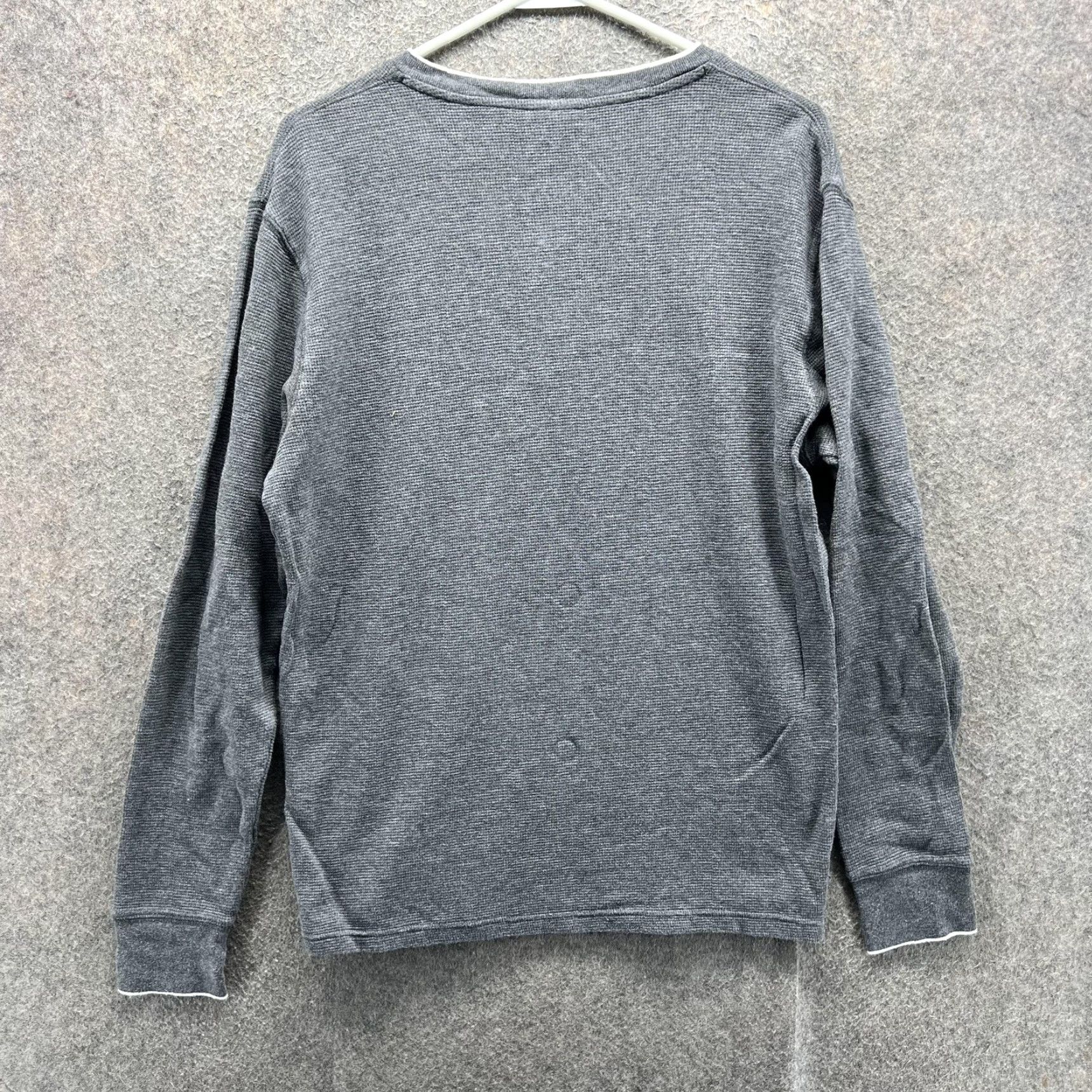 Polo Ralph Lauren Polo Ralph Lauren Pajama Top Mens M Gray Waffle Knit Sleepwear Lounge Top Size US M / EU 48-50 / 2 - 2 Thumbnail