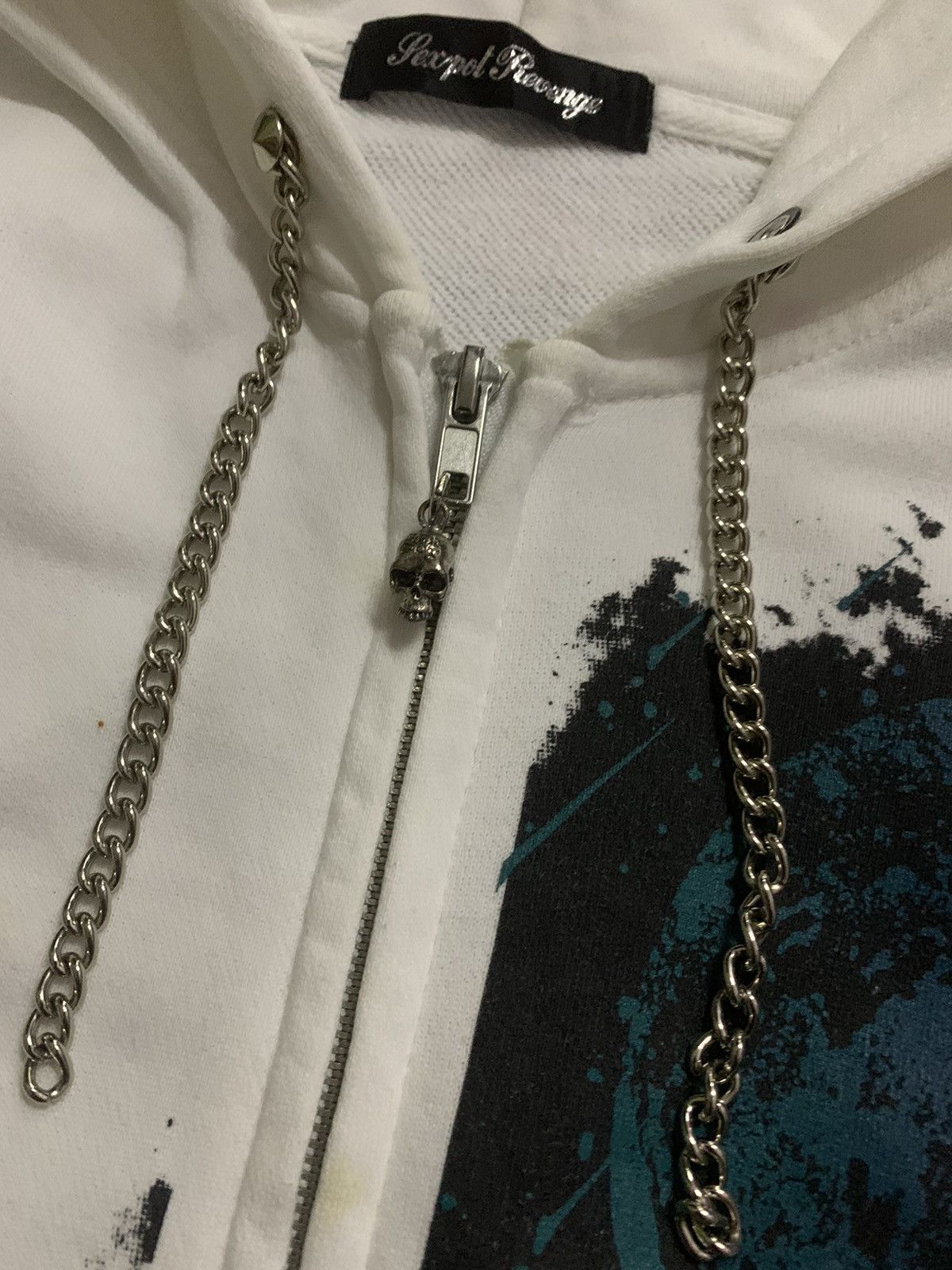 Sex Pot ReVeNGe 💥Vtg Japanese Sexpot Revange Zipper Hoodie Size US L / EU 52-54 / 3 - 4 Thumbnail