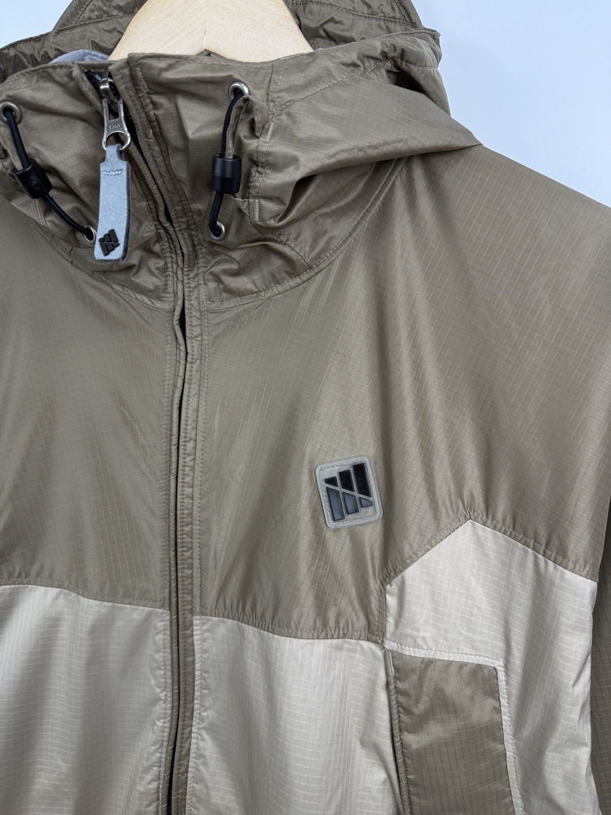 Adidas 🇺🇸 Vintage 2002 Adidas Archive ClimaProof Wind Jacket Retro Size US S / EU 44-46 / 1 - 4 Thumbnail