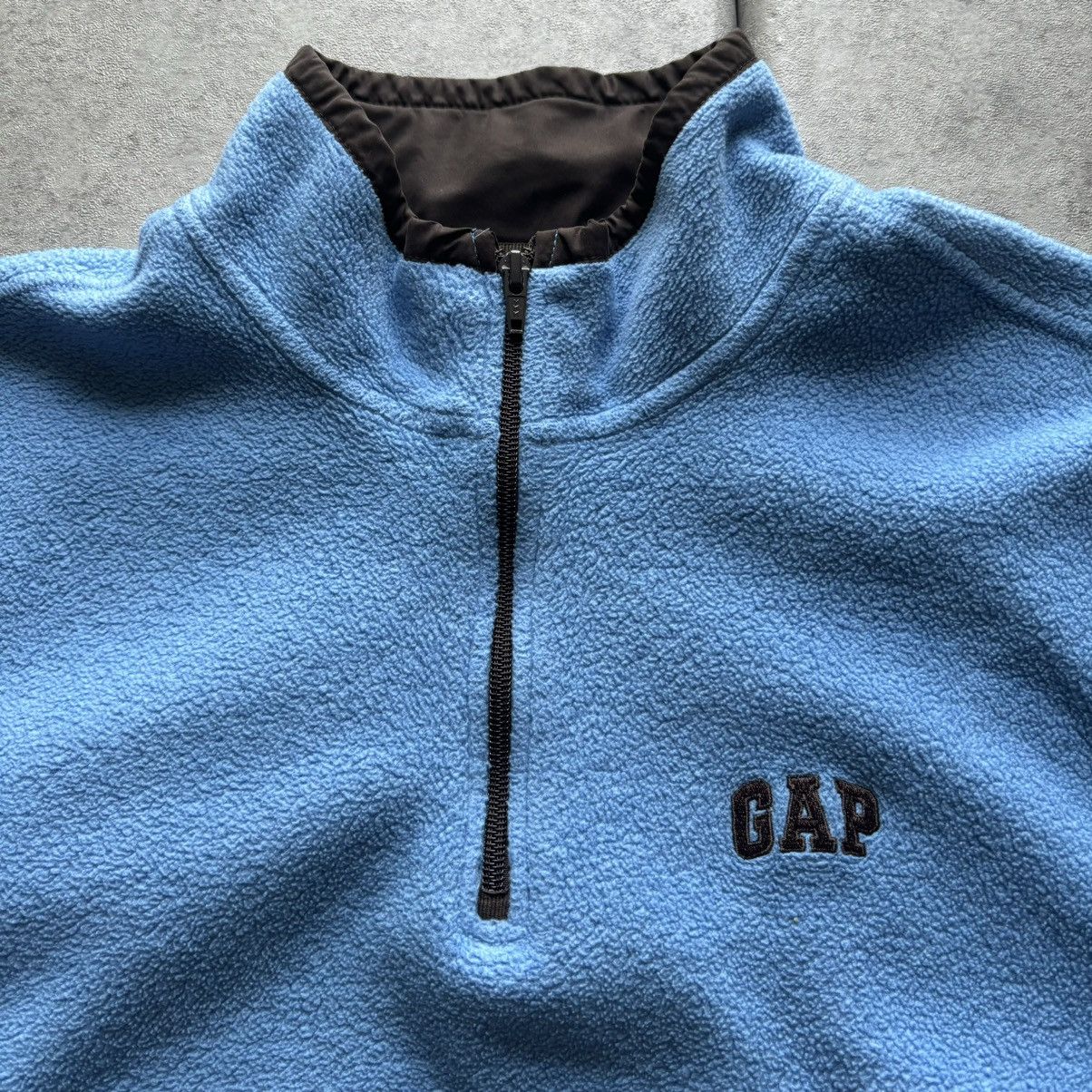 Gap Y2k baby blue gap pullover fleece quarter zip Size US XL / EU 56 / 4 - 5 Thumbnail