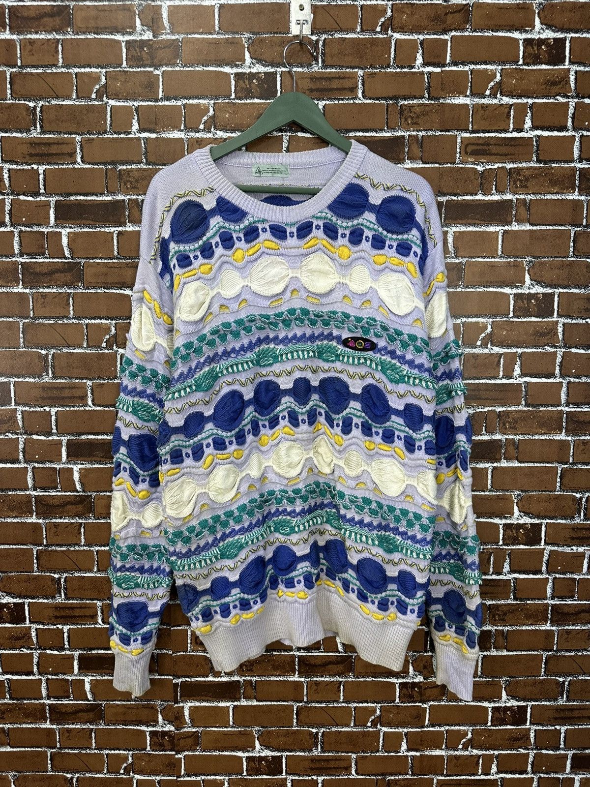 Vintage Vintage Designer Joe Is Aiming Heavy Knitwear Z429 Size US L / EU 52-54 / 3 - 1 Thumbnail