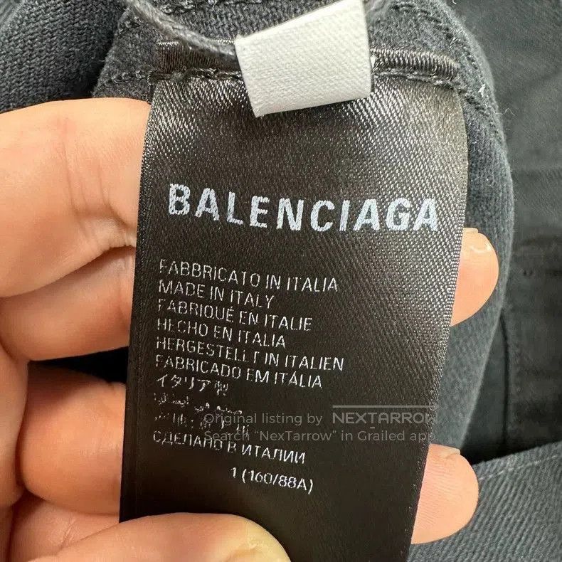 Balenciaga Balenciaga Masking Tape Denim Jacket. Size US L / EU 52-54 / 3 - 4 Thumbnail