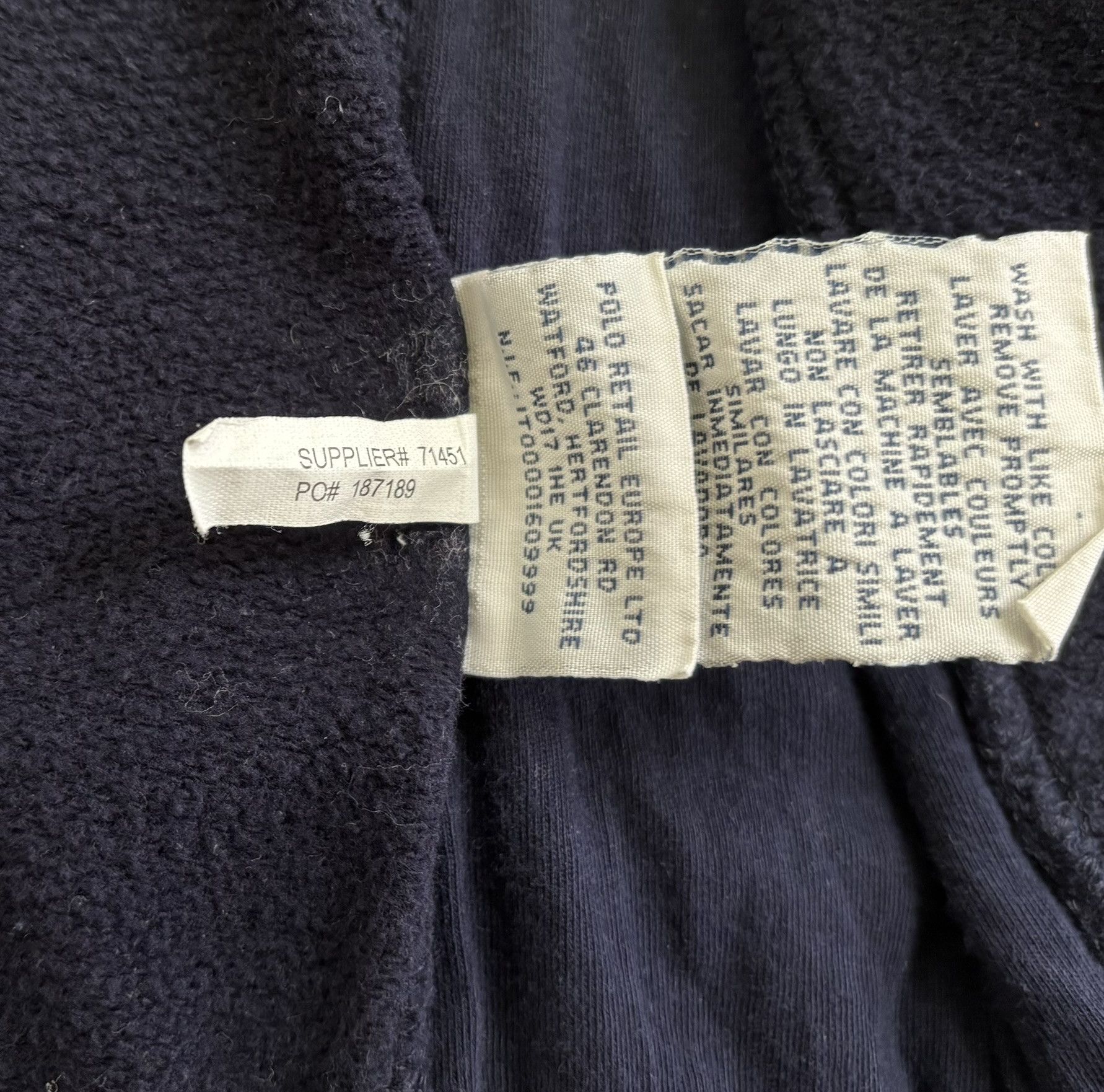 Polo Ralph Lauren × Vintage Polo Ralph Lauren USA 10 zip sweatshirt Medium Size US M / EU 48-50 / 2 - 19 Thumbnail