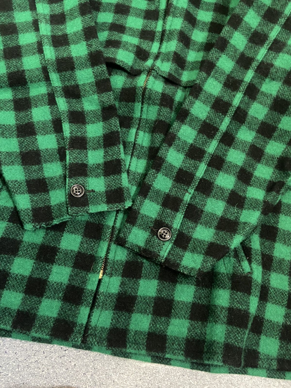 L.L. Bean × Vintage 1980s L.L. Bean Plaid Woll Jacket Size US L / EU 52-54 / 3 - 6 Thumbnail