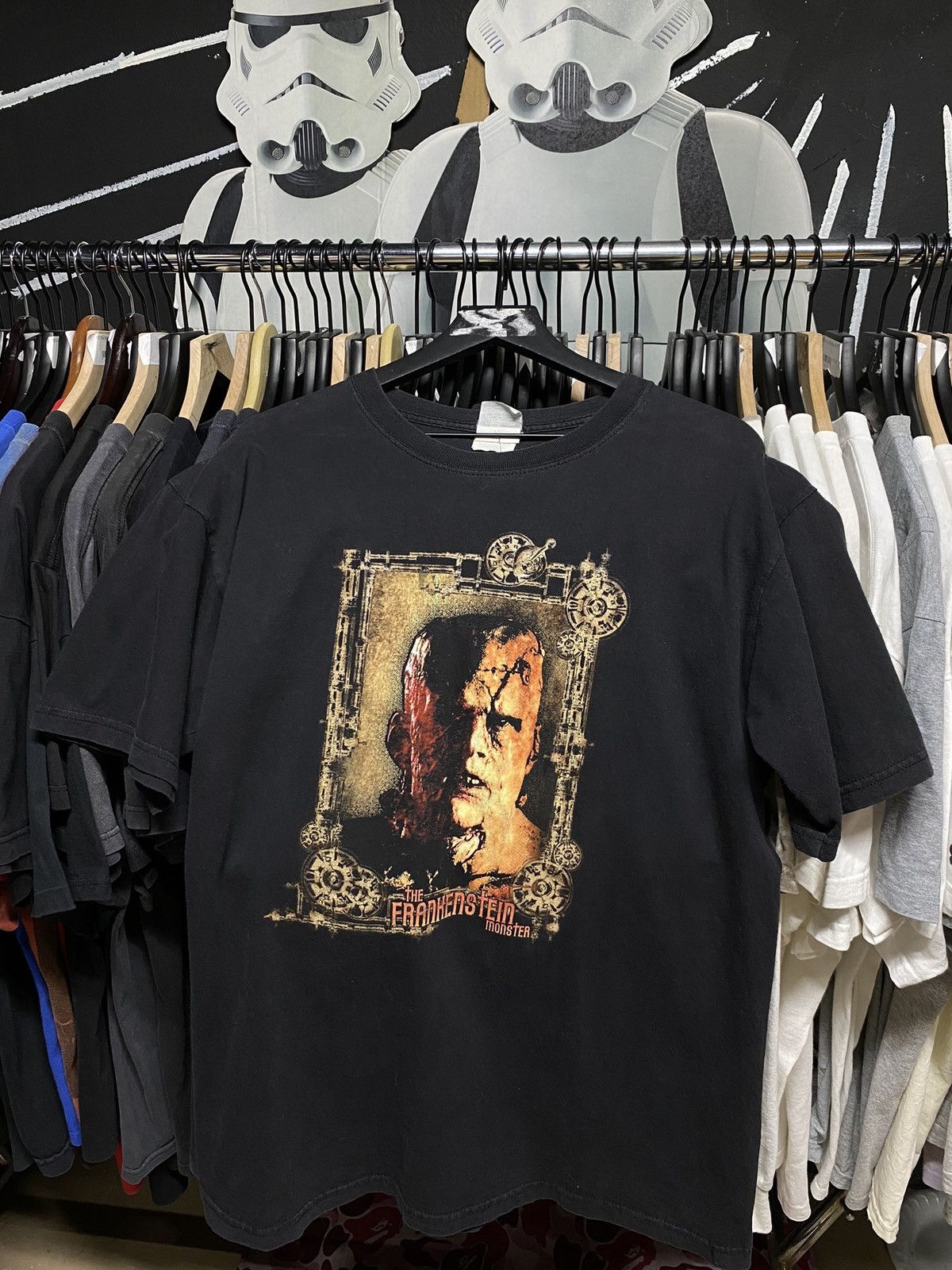 Vintage 00’ Van Helsing Movie Frankenstein Tee Shirt Large