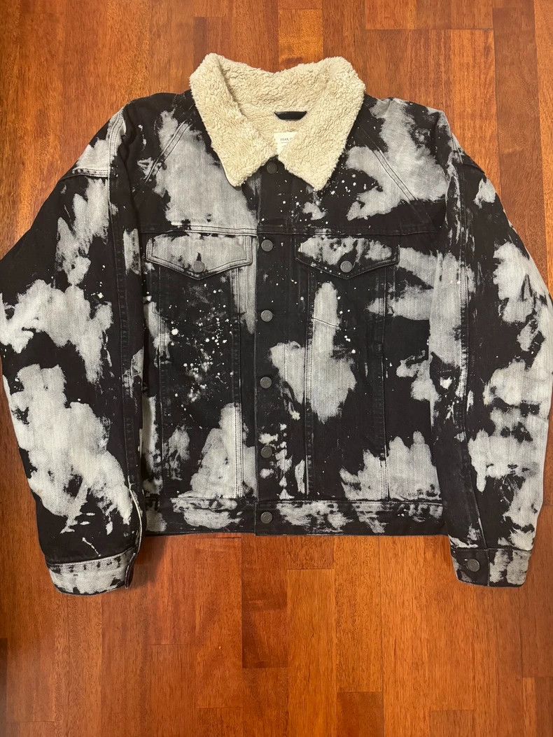 Fear of God Fear of God Limited edition ink-splashed rust denim jacket Size US L / EU 52-54 / 3 - 1 Thumbnail