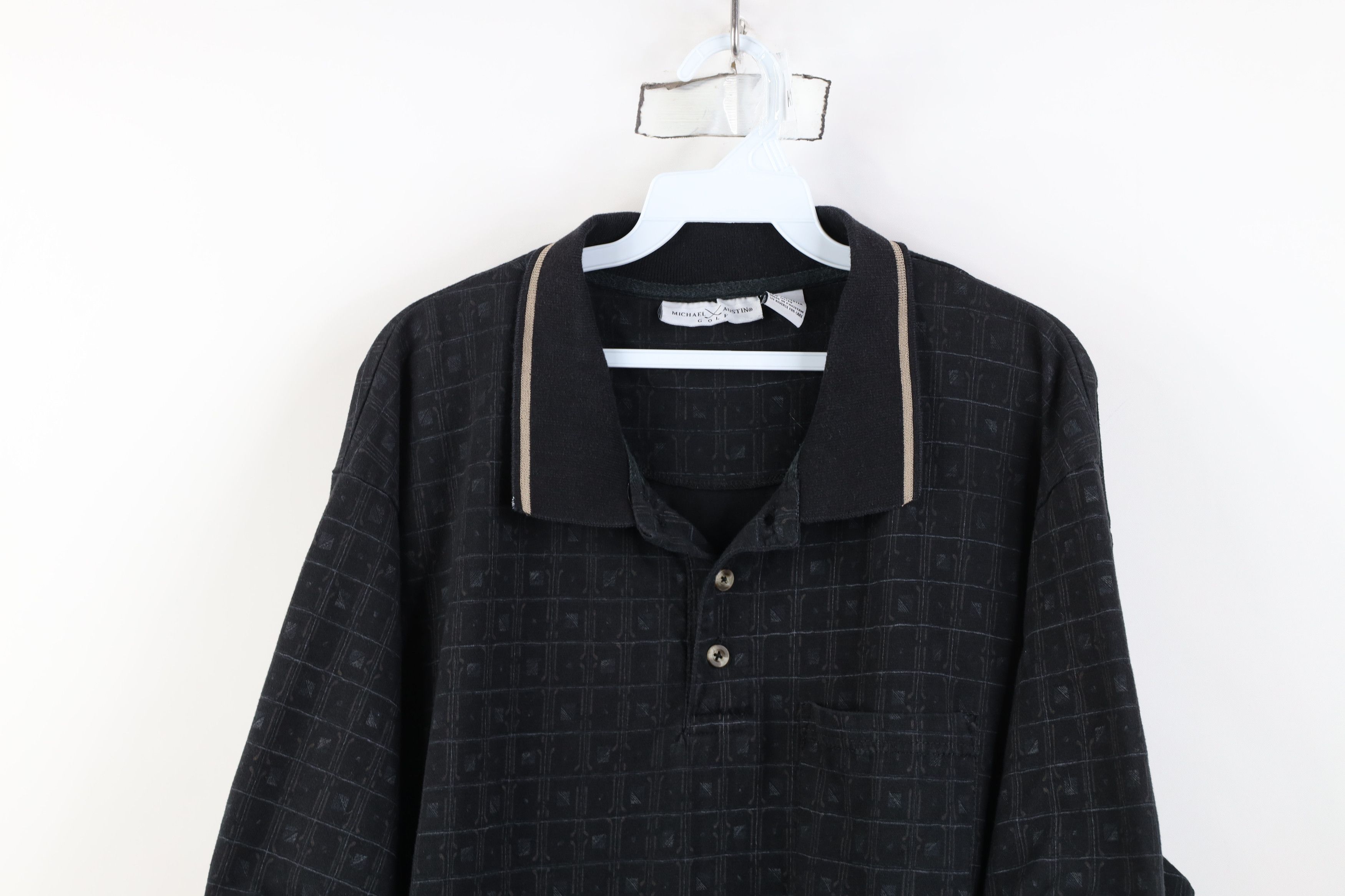 Vintage Vintage 90s Streetwear Golf Club All Over Print Polo Shirt Size US XXL / EU 58 / 5 - 2 Thumbnail