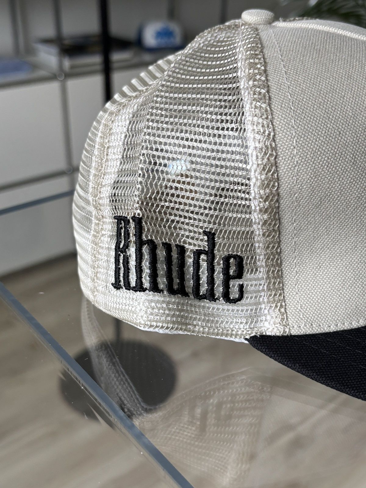Rhude RHUDE TRIPLE R LOGO HAT Size ONE SIZE - 5 Thumbnail
