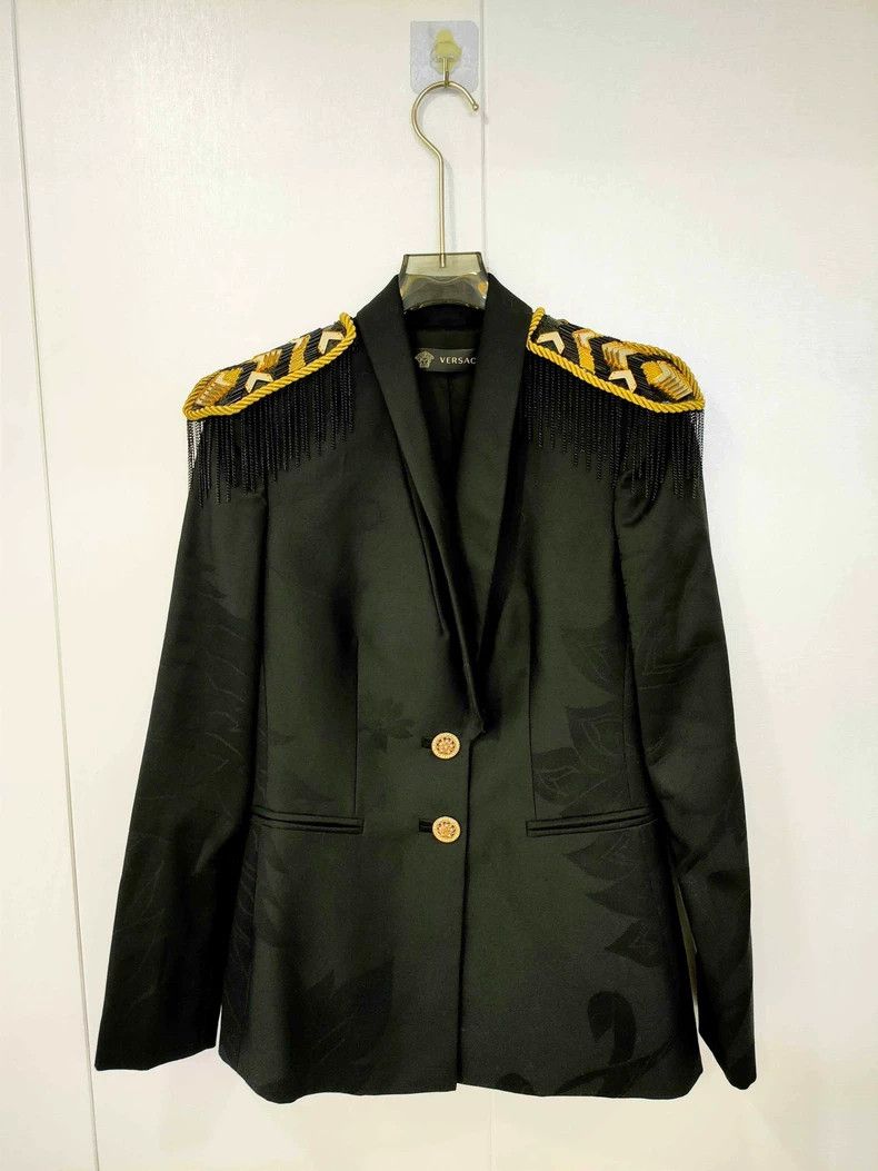 Versace Versace Military-style jacket Size US S / EU 44-46 / 1 - 1 Thumbnail