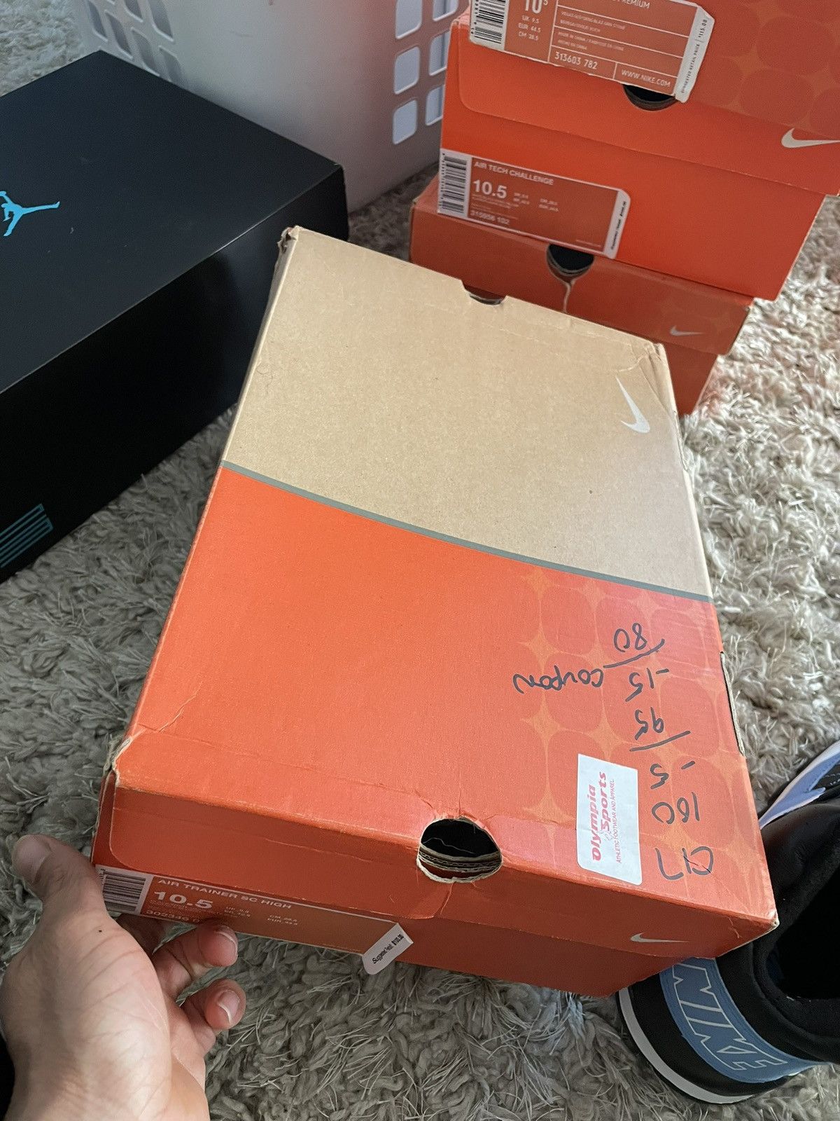 Nike Vintage Nike Air Trainer SC High Size US 10.5 / EU 43-44 - 12 Thumbnail
