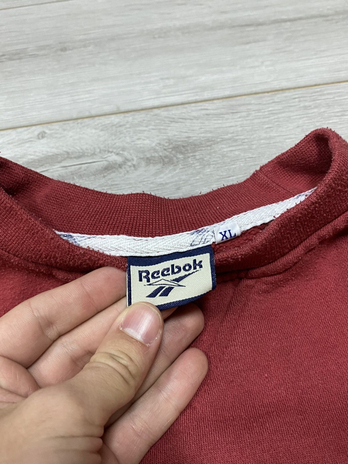 Reebok Reebok classic vintage big logo sweatshirt Size US XL / EU 56 / 4 - 6 Thumbnail