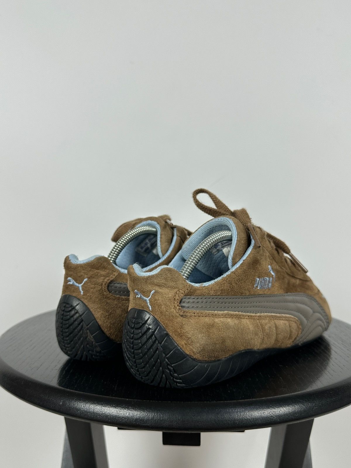 Puma Vintage Puma Speedcat Brown Suede/Leather Y2K Sneakers Size US 8 / IT 38 - 5 Thumbnail