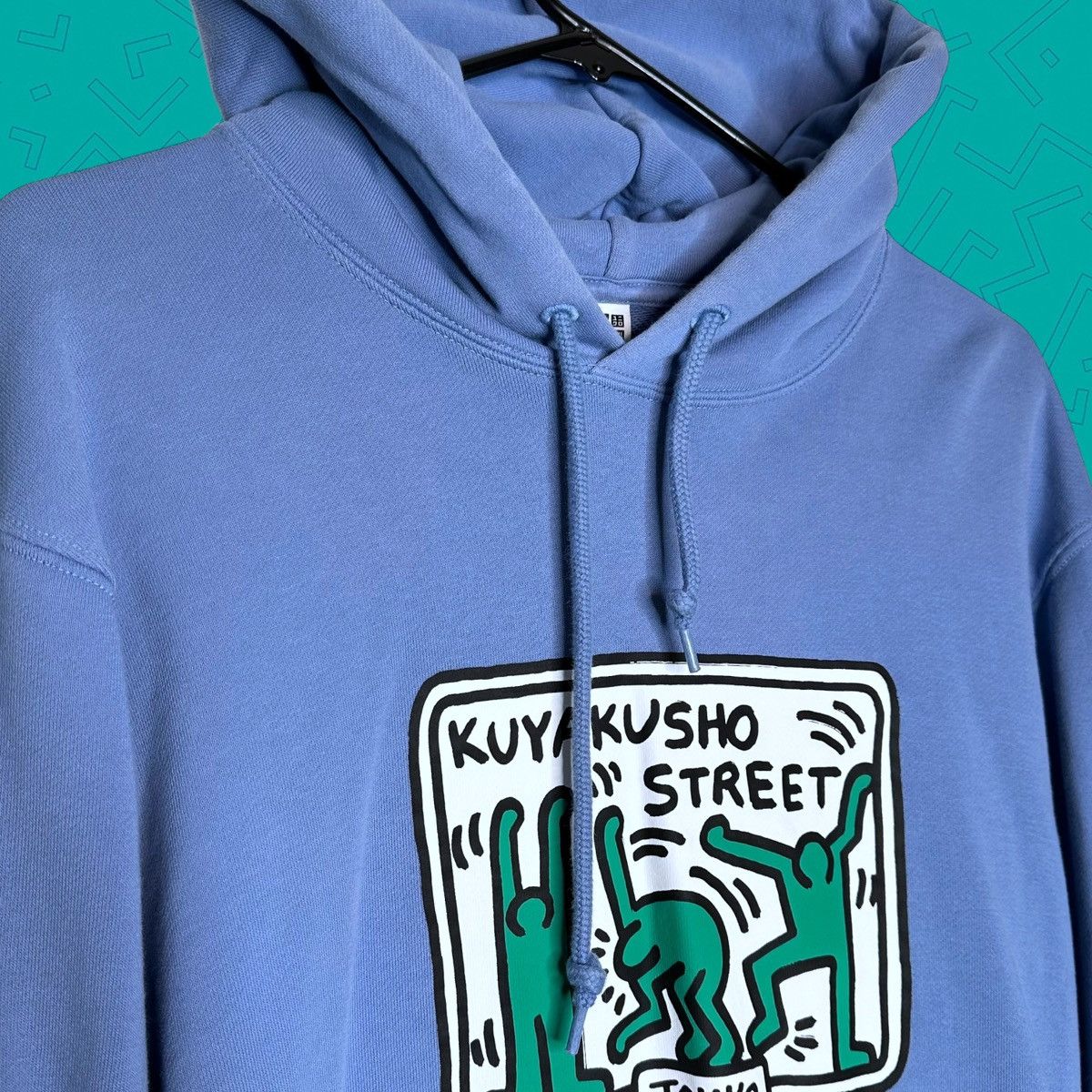 Uniqlo Keith Haring x Uniqlo Kuyakusho street Tokyo hoodie | Grailed