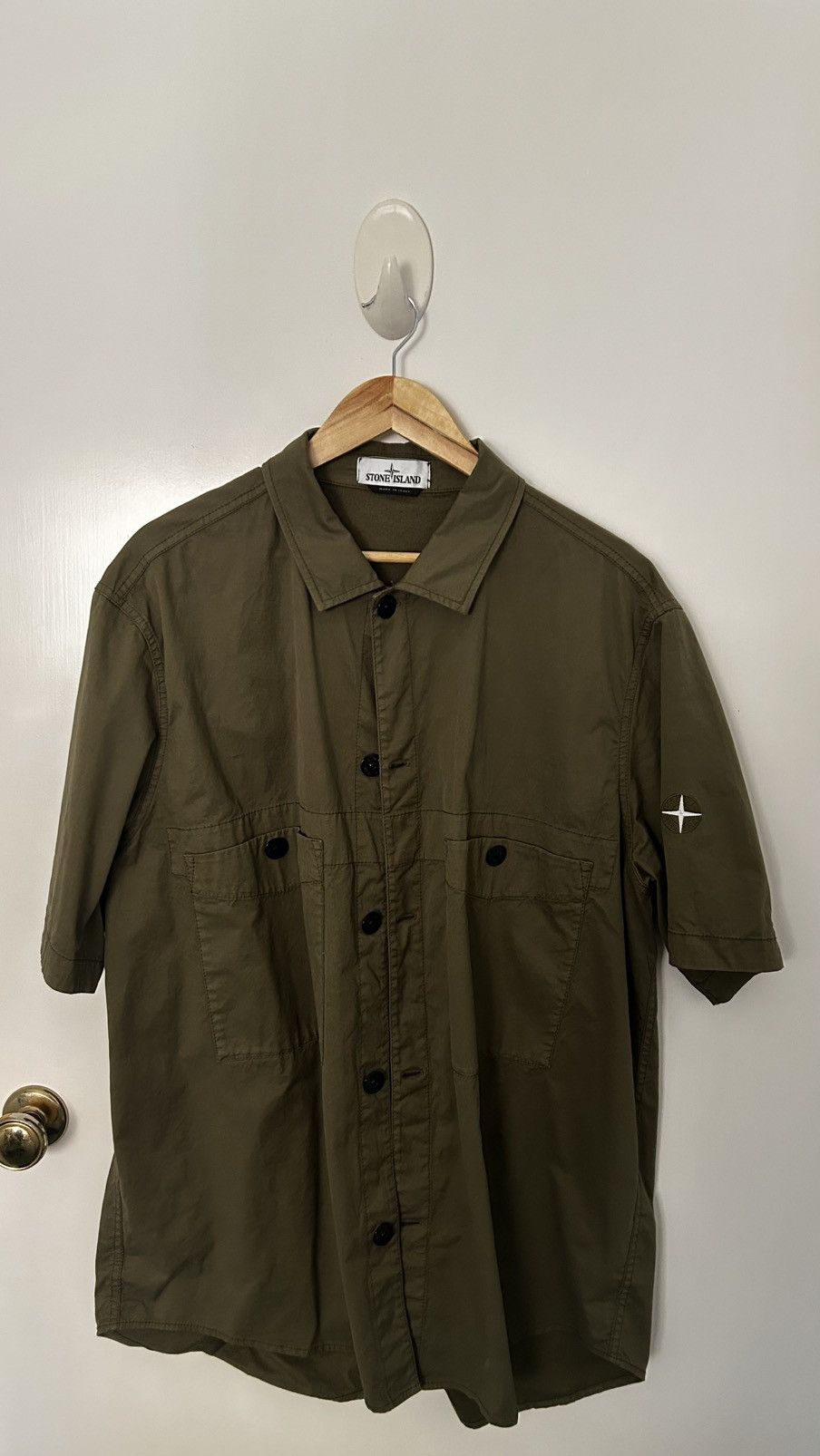 STONE ISLAND SS21 button up