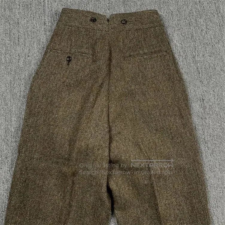 Vintage Brown Tweed Two. Size US XXL / EU 58 / 5 - 7 Thumbnail