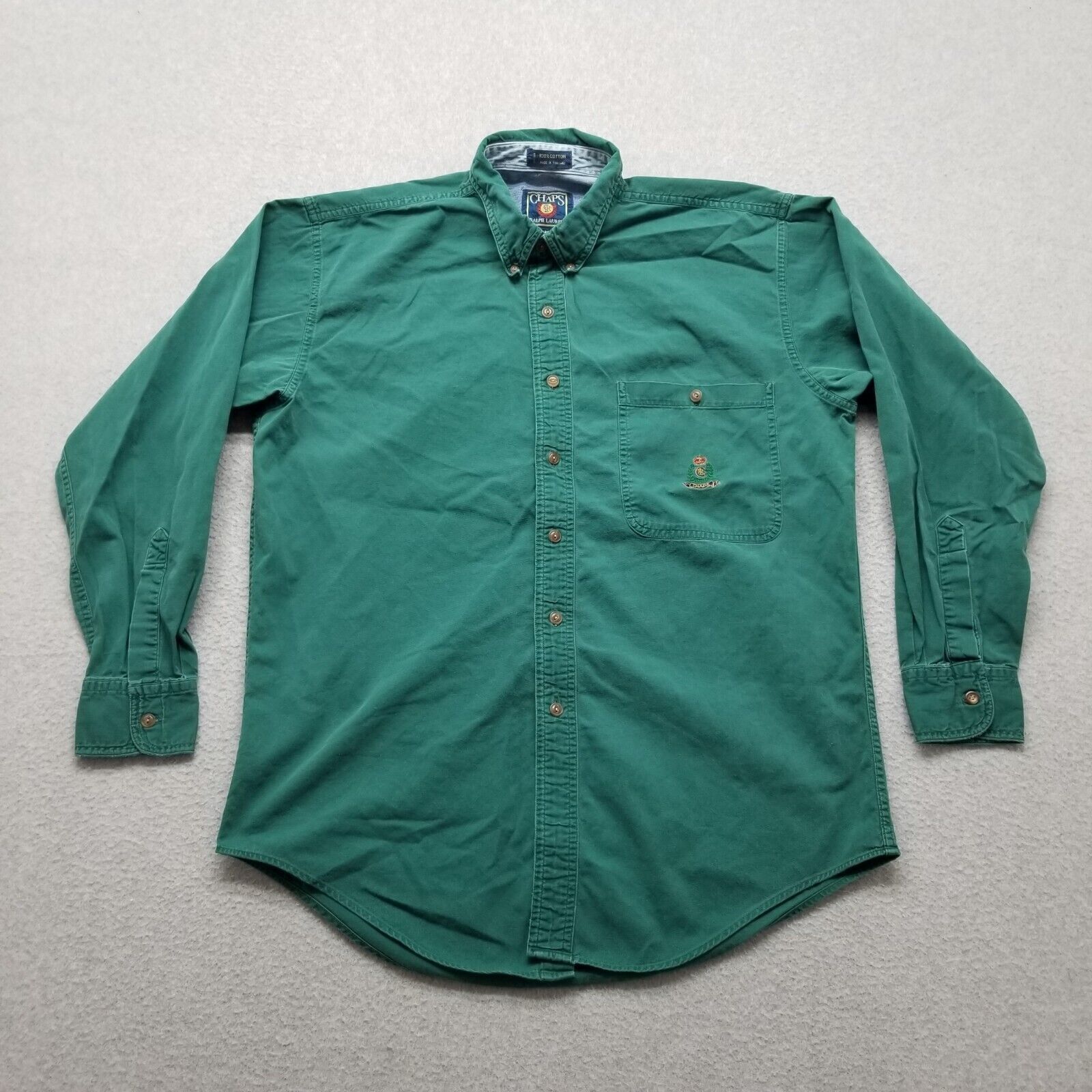 Chaps Ralph Lauren Chaps Ralph Lauren Shirt Men Medium Button Up Oversized Size US M / EU 48-50 / 2 - 1 Thumbnail