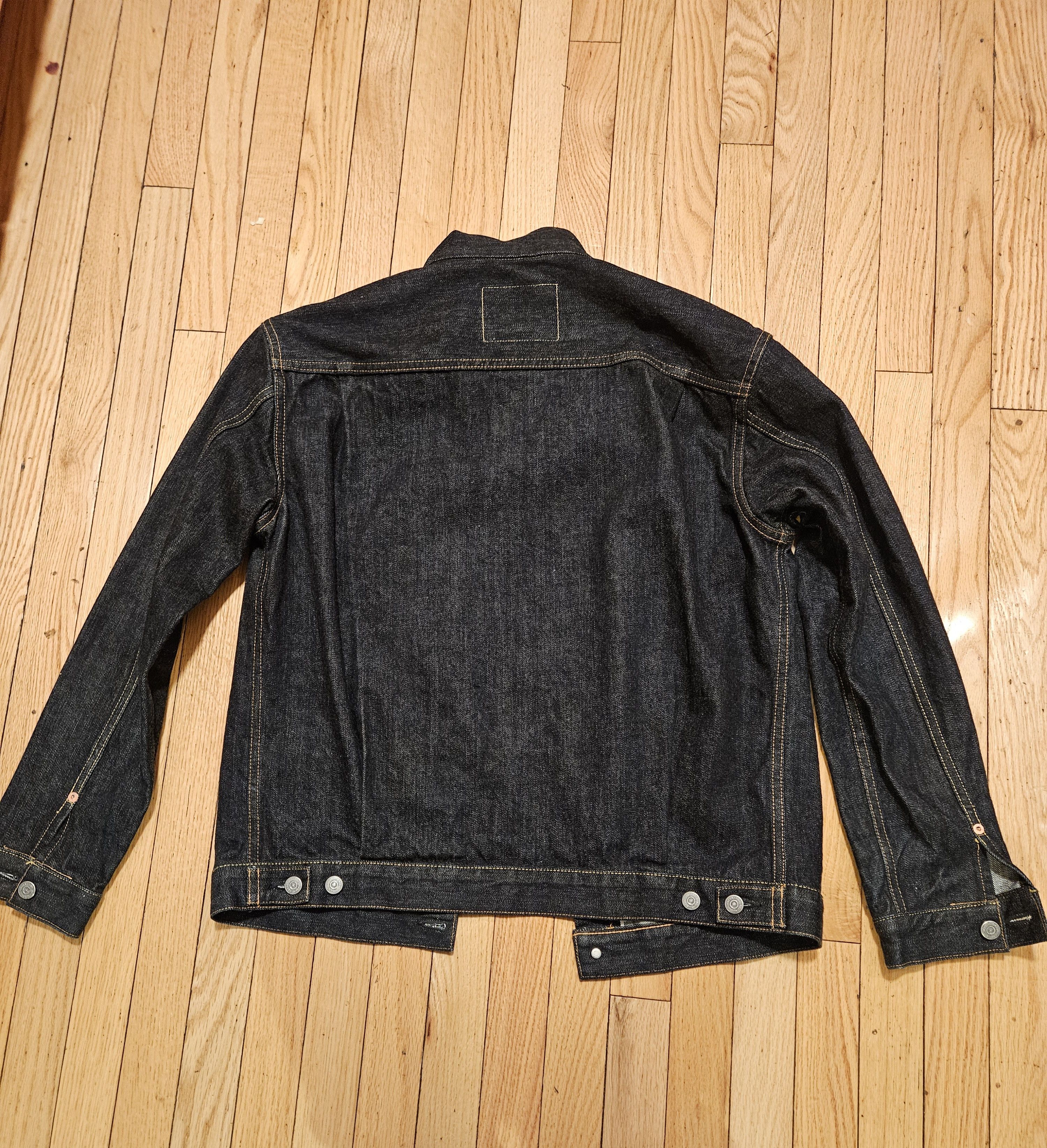 The Flat Head Flat Head FN-OJ-D002 - 14.5oz 50's Type II Denim Jacket Size US XXL / EU 58 / 5 - 3 Thumbnail