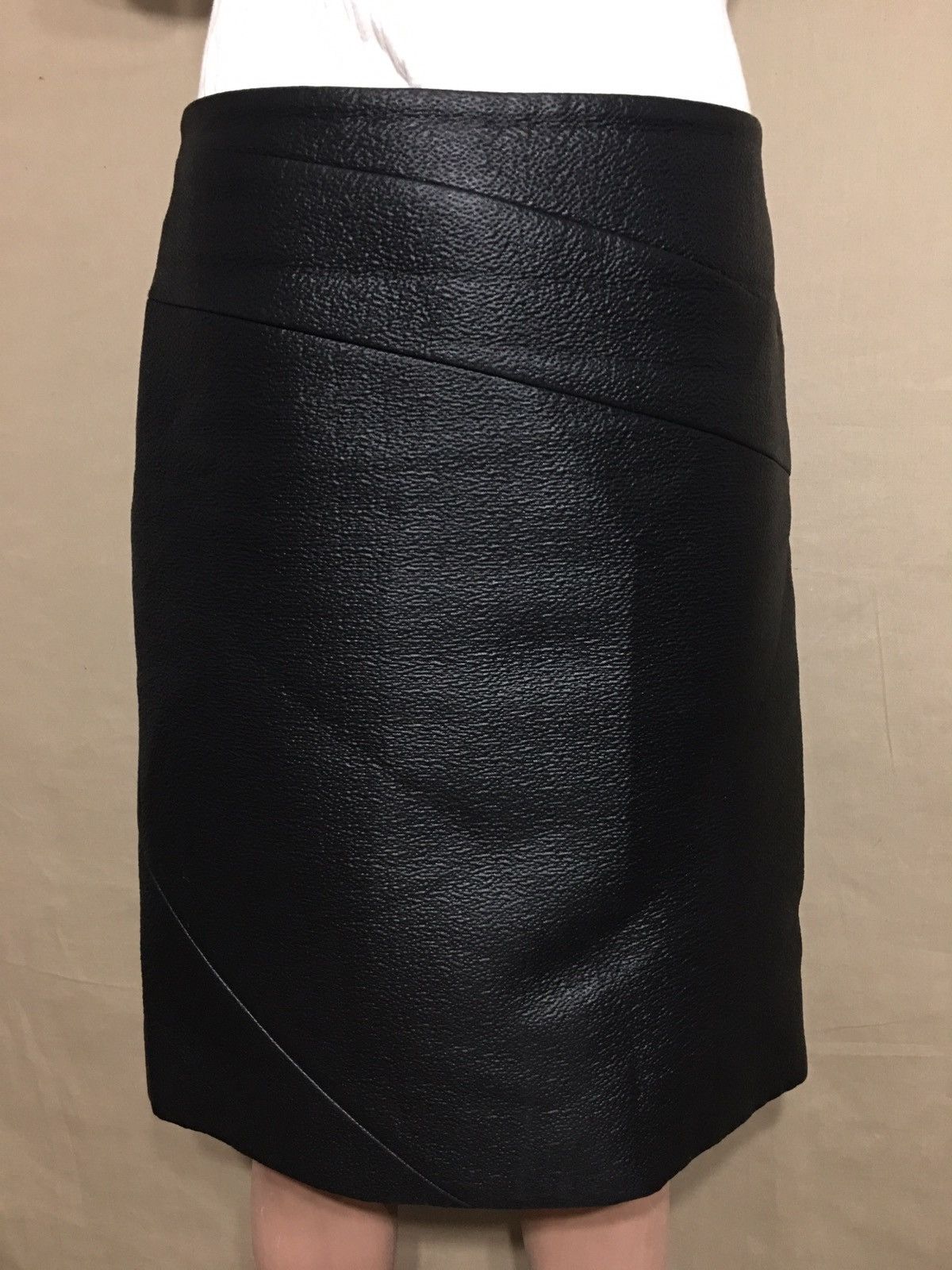 Celine CELINE Wool Blend Black Elegant Short Skirt Size EU 40 Size 28" / US 6 / IT 42 - 3 Thumbnail