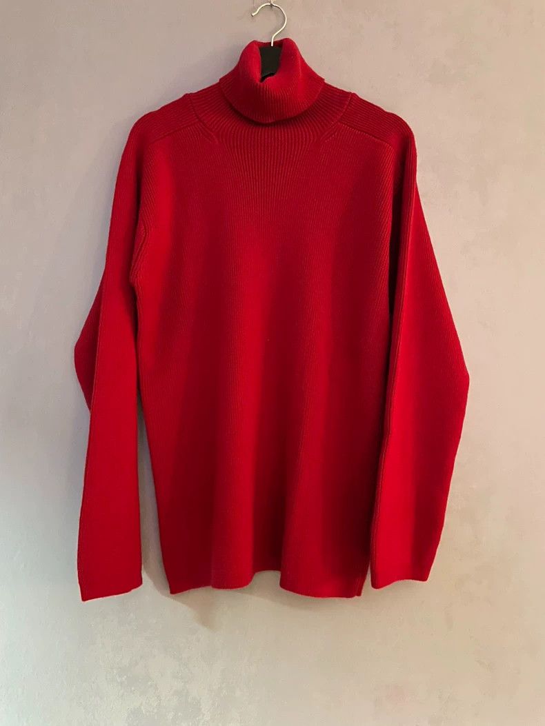 Yohji Yamamoto Yohji Yamamoto 1997 AW Wax Man Gorgeous Turtleneck Sweater Size US M / EU 48-50 / 2 - 1 Thumbnail