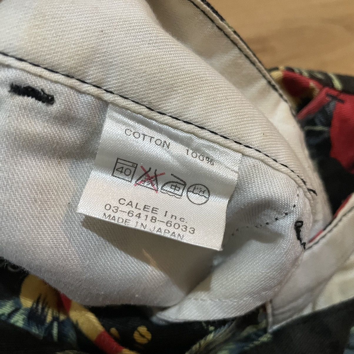 Japanese Brand Calee hawaii aloha flower short pant Size US 30 / EU 46 - 6 Thumbnail