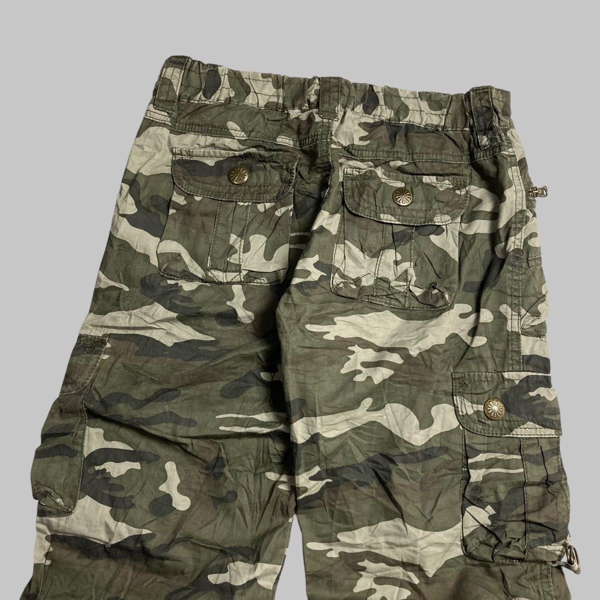 Hysteric Glamour × Japanese Brand × semanticdesign JAPANESE BRAND Unknown Camouflage Cargo Pants Good Design Size US 28 / EU 44 - 4 Thumbnail