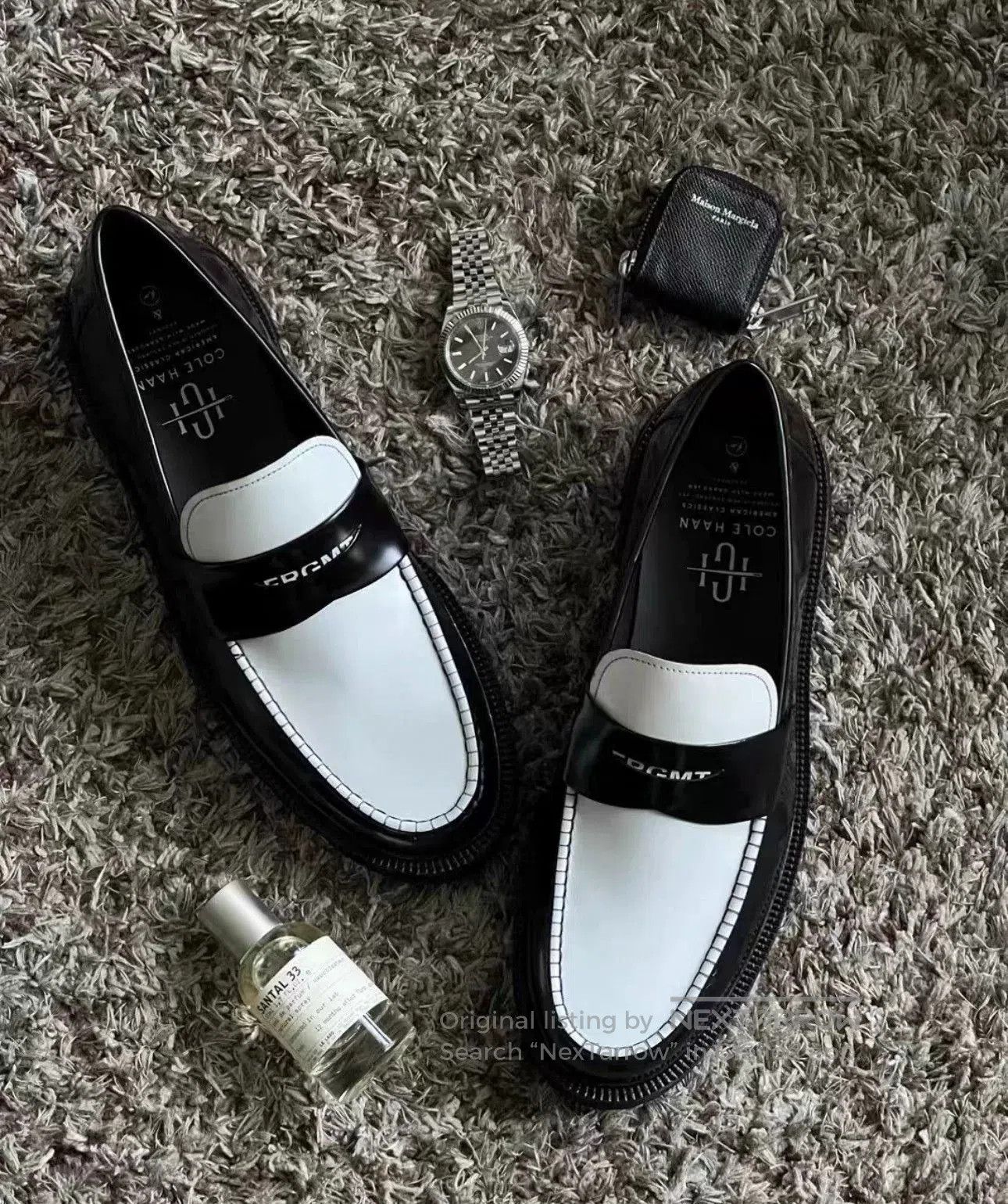fragment cole haan slip-on shoes size 45.