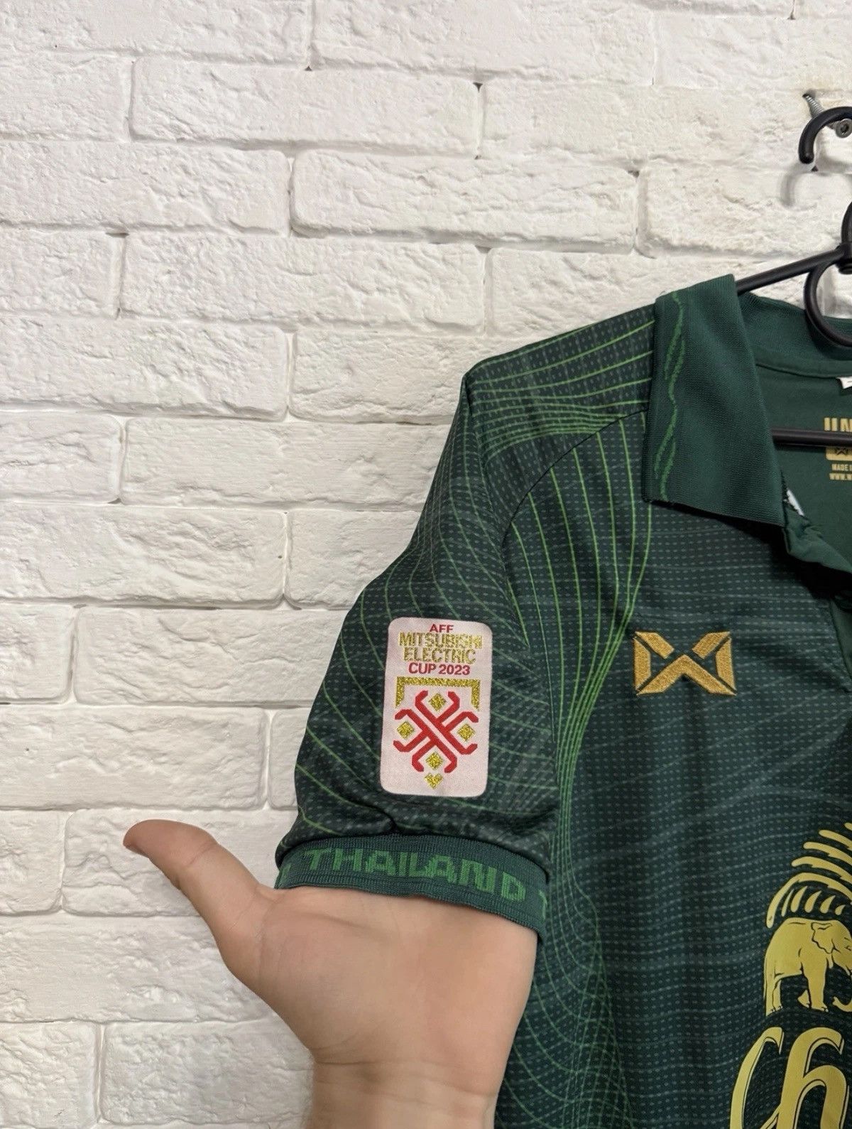 Other Thailand Warrix Jersey Asian Cup AFF Cup 2023 Sz L Size US L / EU 52-54 / 3 - 3 Thumbnail