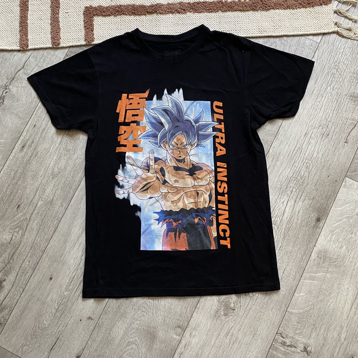 DRAGONBALLZ ANIME ULTRA INSTINCT BIG LOGO T SHIRT