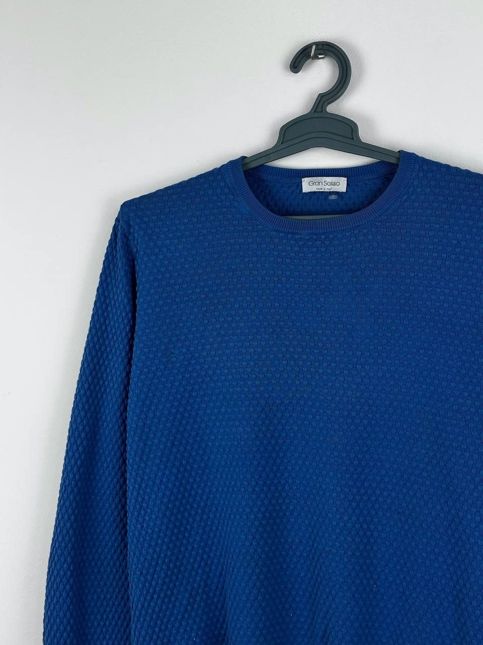 Gran Sasso Gran Sasso Knit Cotton Pullover Sweater Size L Size US L / EU 52-54 / 3 - 3 Thumbnail