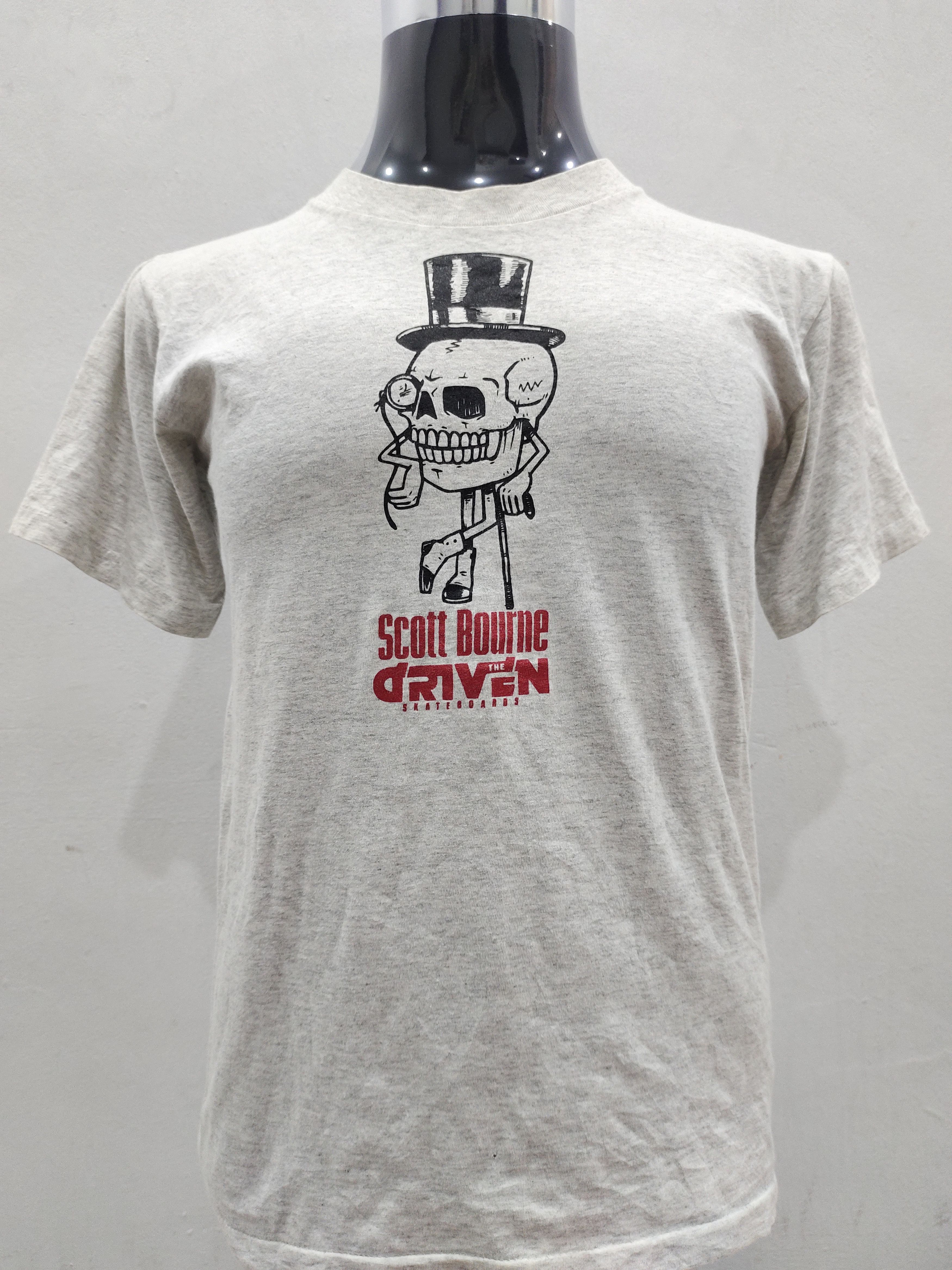 Vintage Vintage 90s Scott Bourne The Driven Skateboards Size US M / EU 48-50 / 2 - 1 Thumbnail